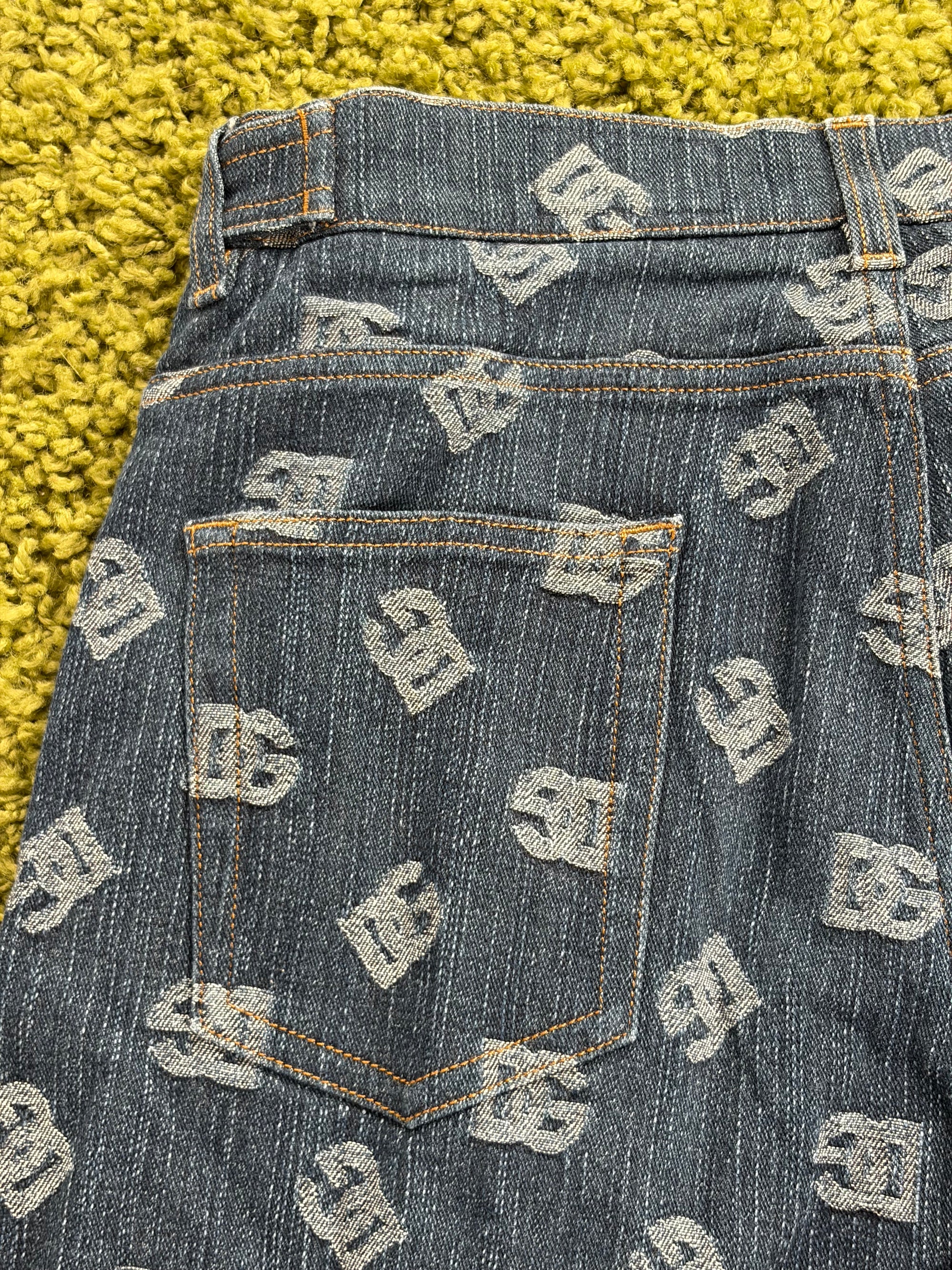 Jeans Dolce e gabbana Size 46 blu e bianco