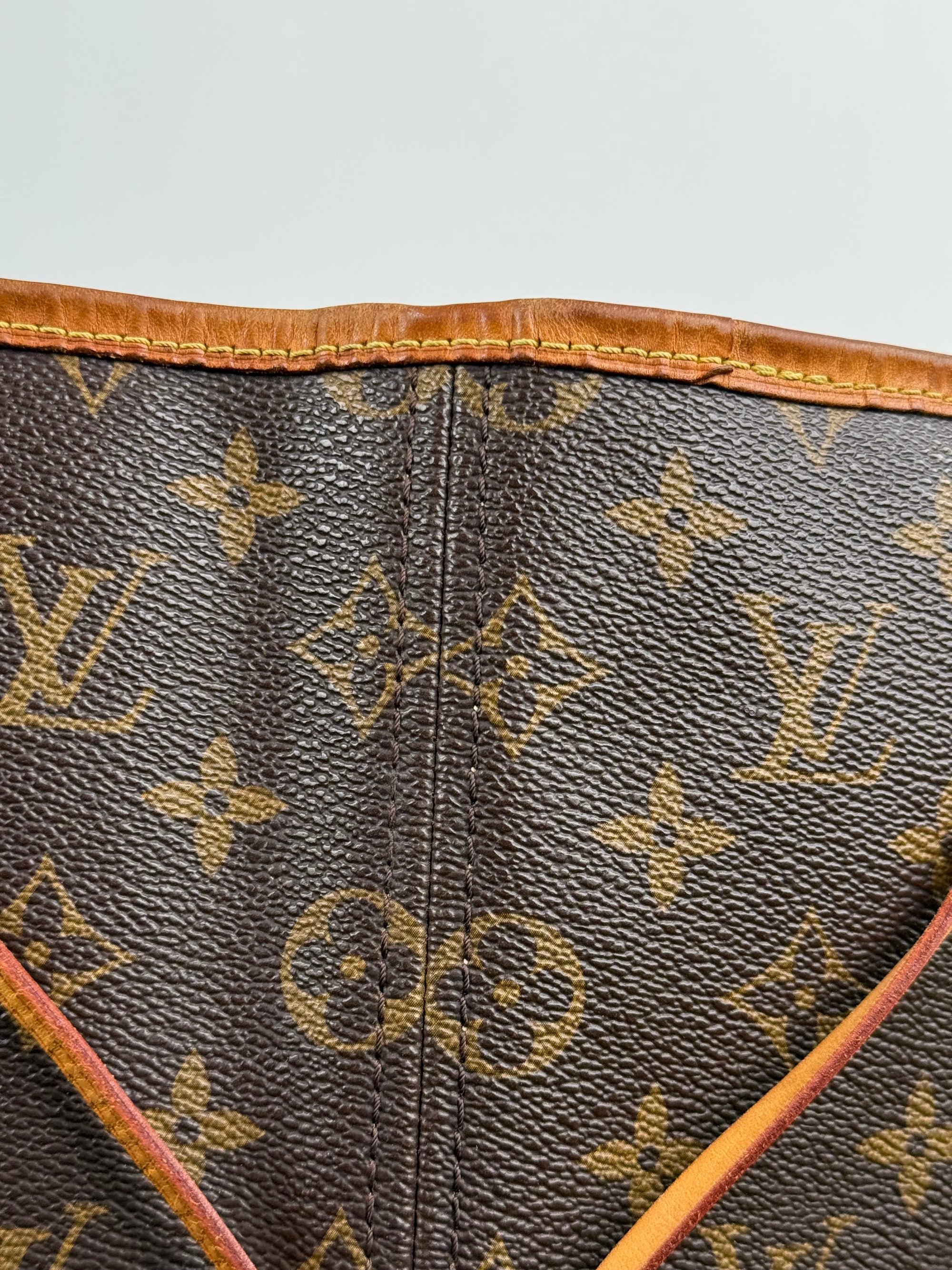 Borsa Neverfull MM monogram Louis Vuitton Marrone