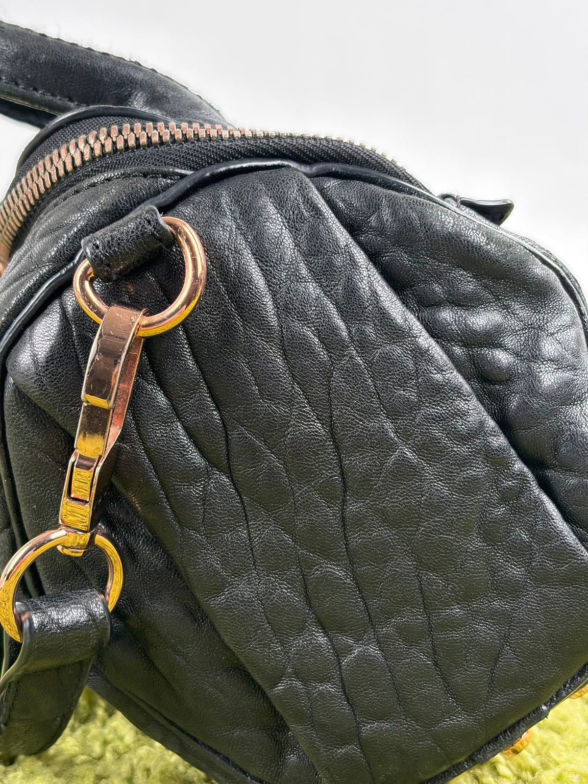 Borsa Alexander Wang Rockie in pelle nera