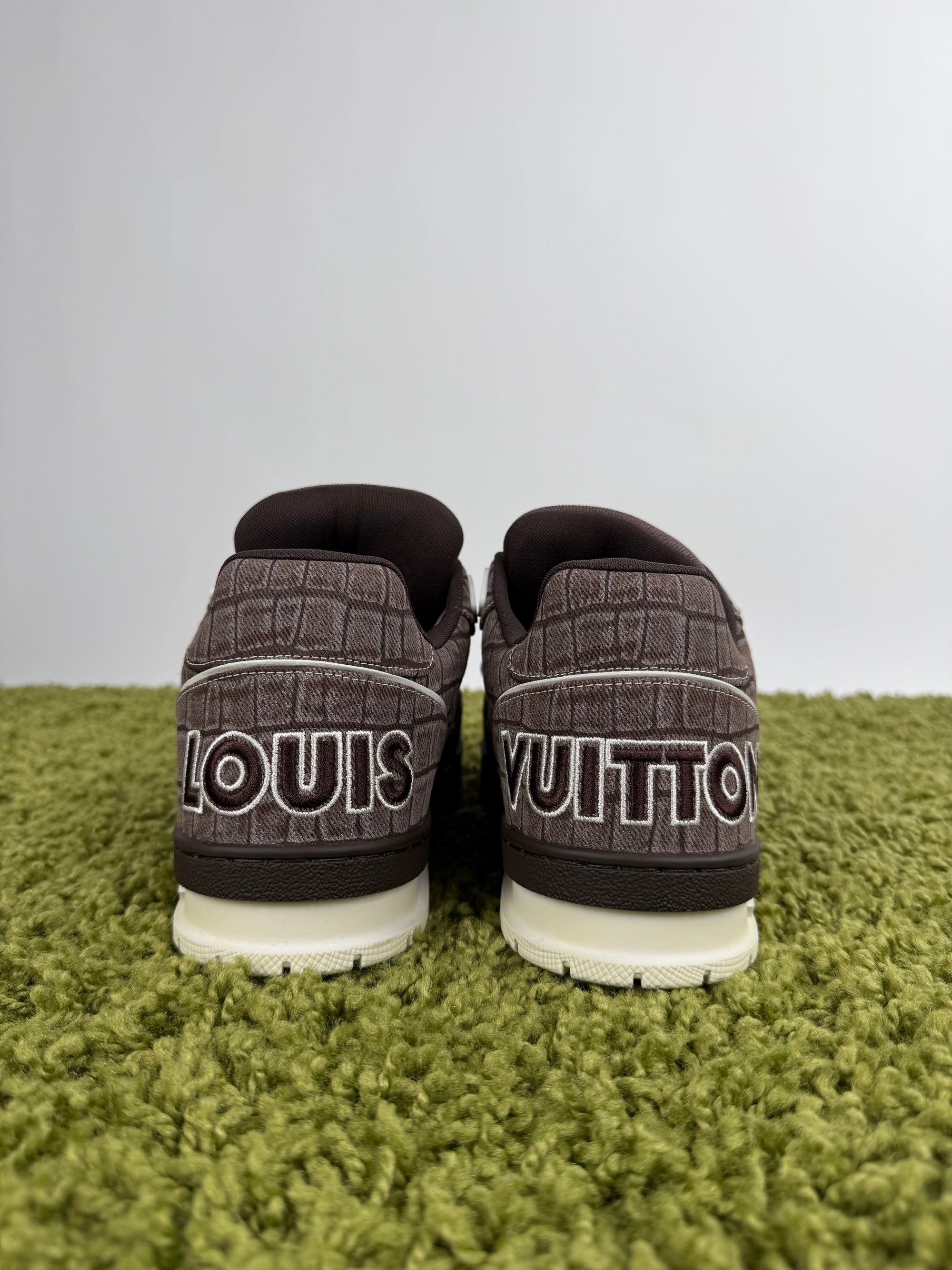 Louis Vuitton Trainer Marrone 8