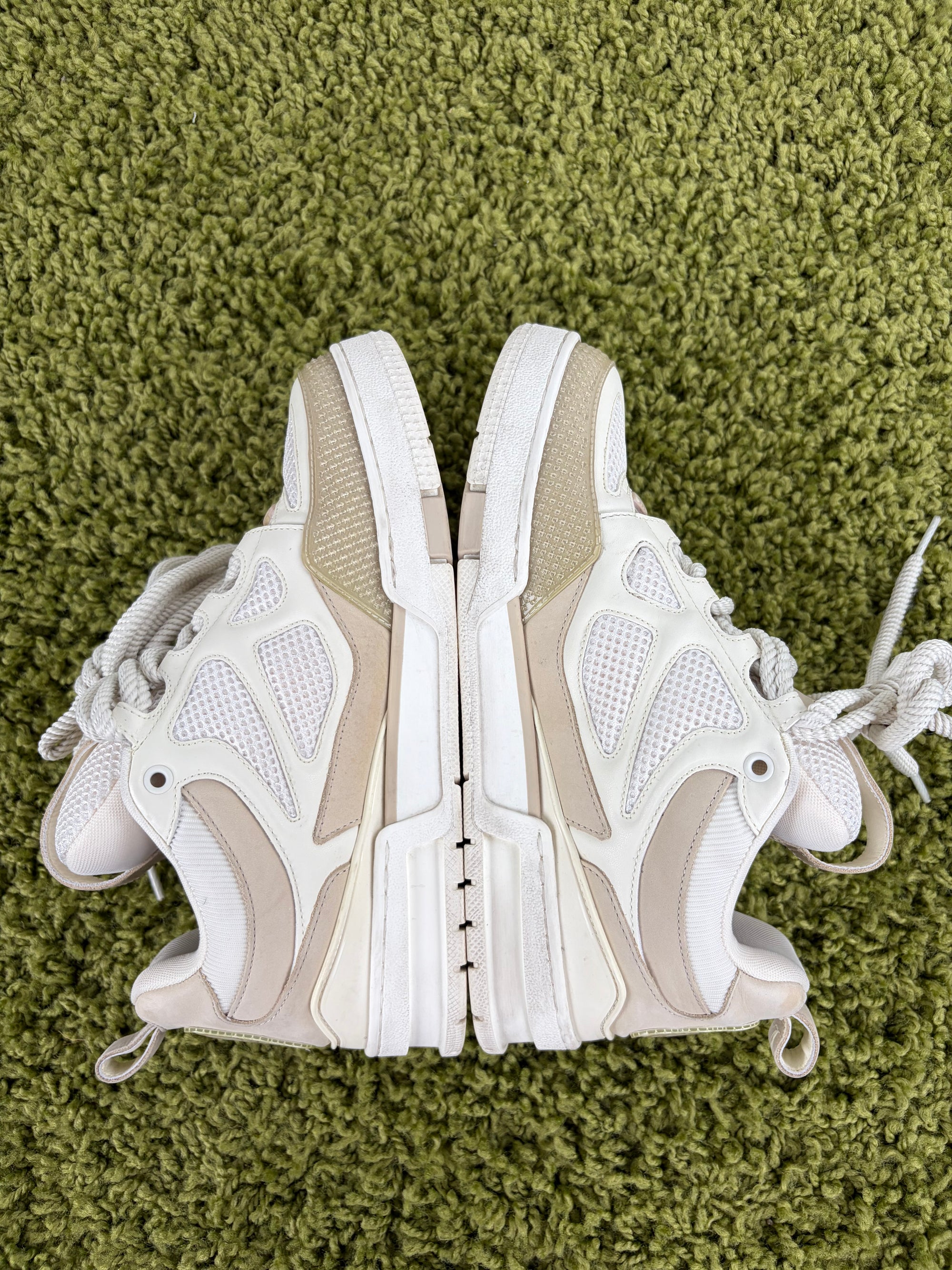 Louis vuitton skate Size 6=40 calza 41 beige e bianca