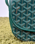 Borsa Goyard Belvedere PM in tela Goyardine Verde