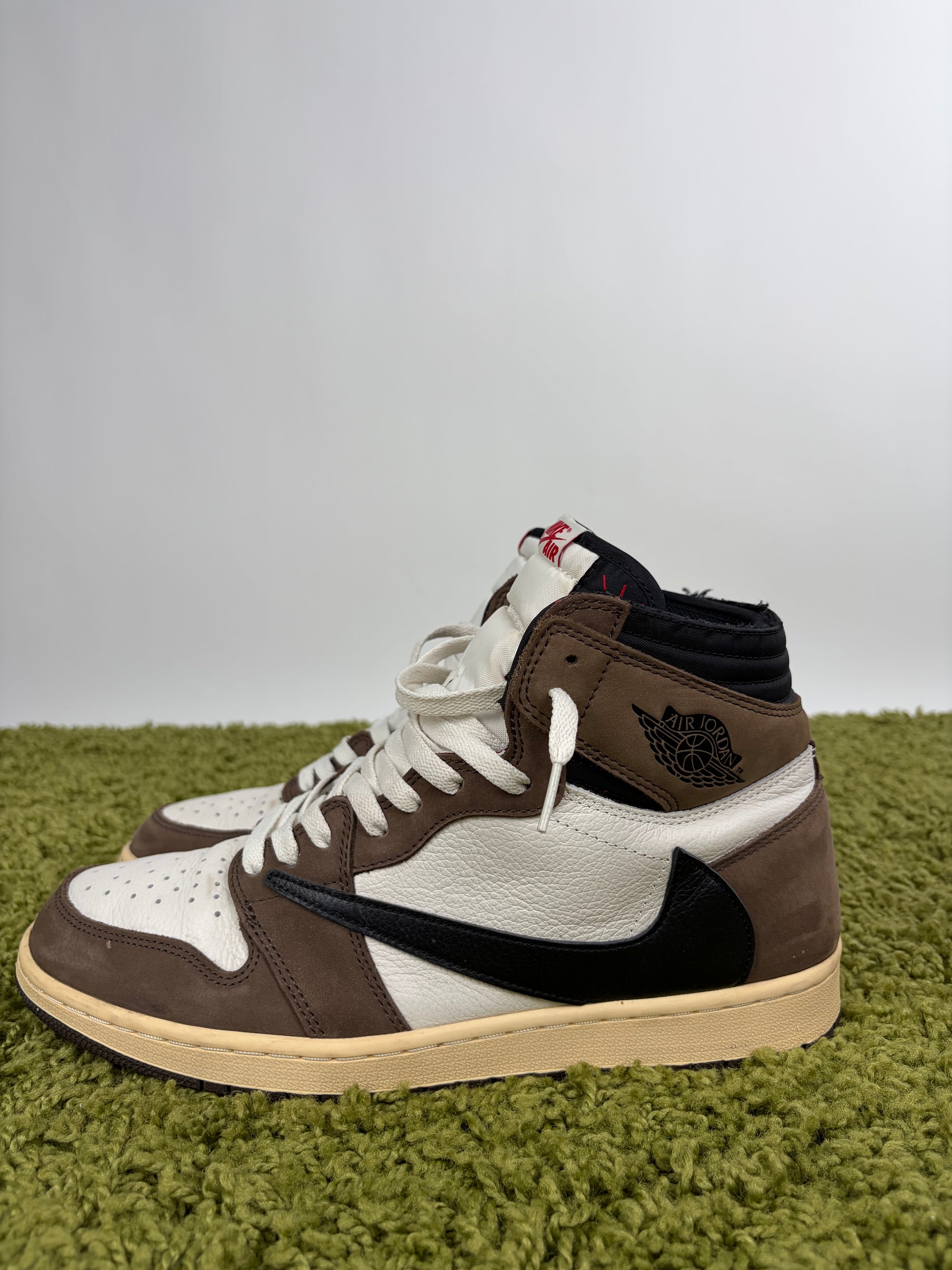Nike X travis Scott High Size 46 marroni nere e bianche