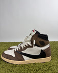 Nike X travis Scott High Size 46 marroni nere e bianche