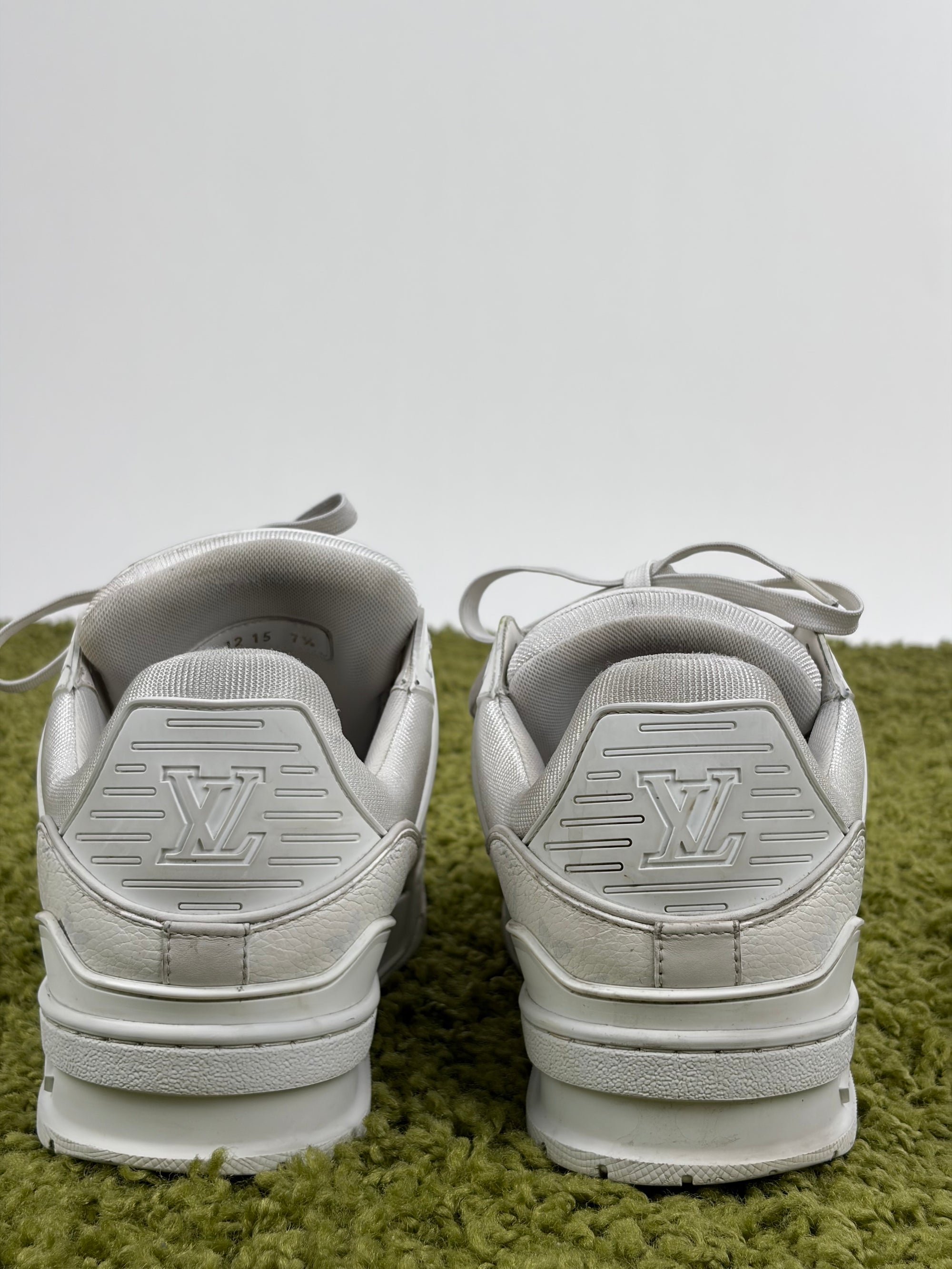 Louis vuitton trainer Size 7.5=41.5 calza 42.5 bianche