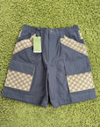 Pantaloncino Canvas Cargo Gucci Grigio 46