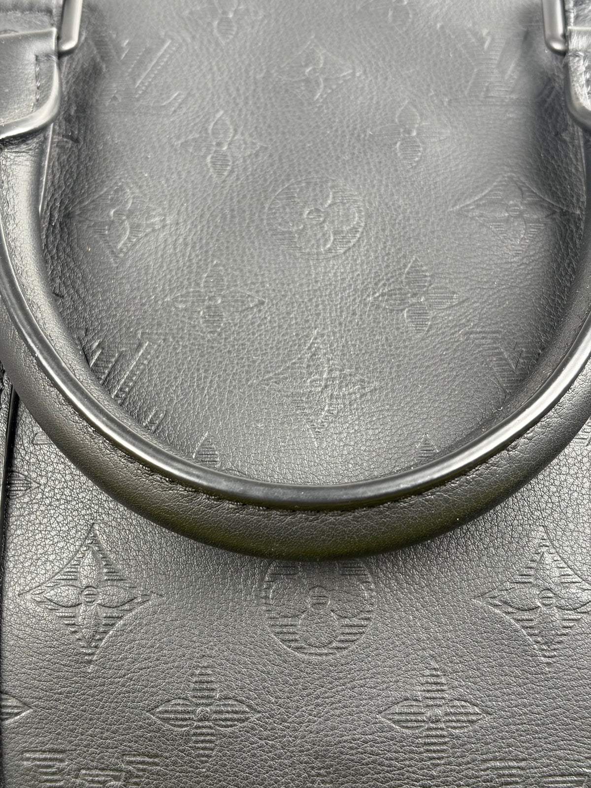 Borsone keepall Louis Vuitton Bandoulière 50 Nera