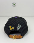 Cappello Louis Vuitton viola e nero