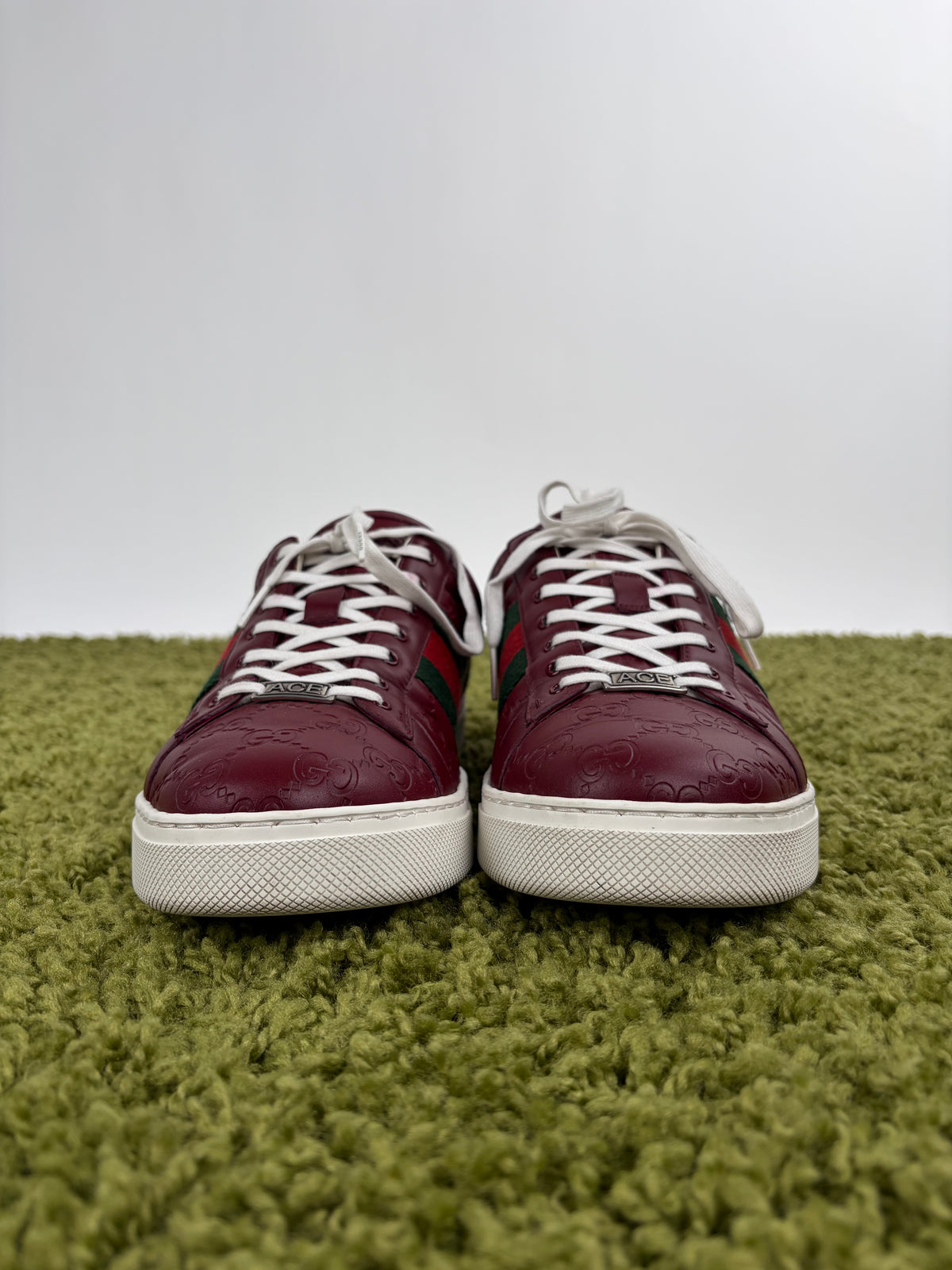 Gucci Ace Low Bordeaux 11