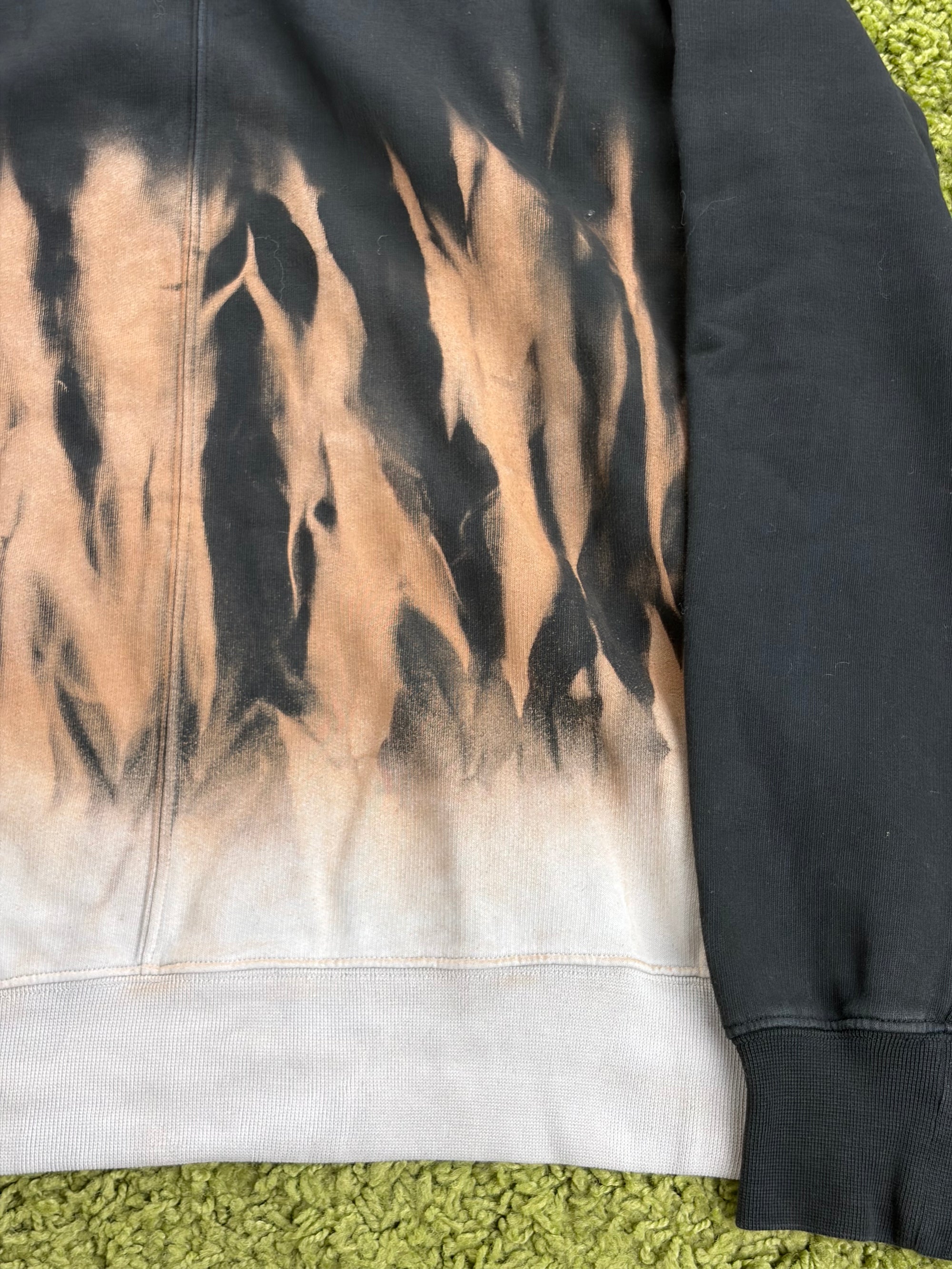 Felpa Rick owens Size L nera e marrone