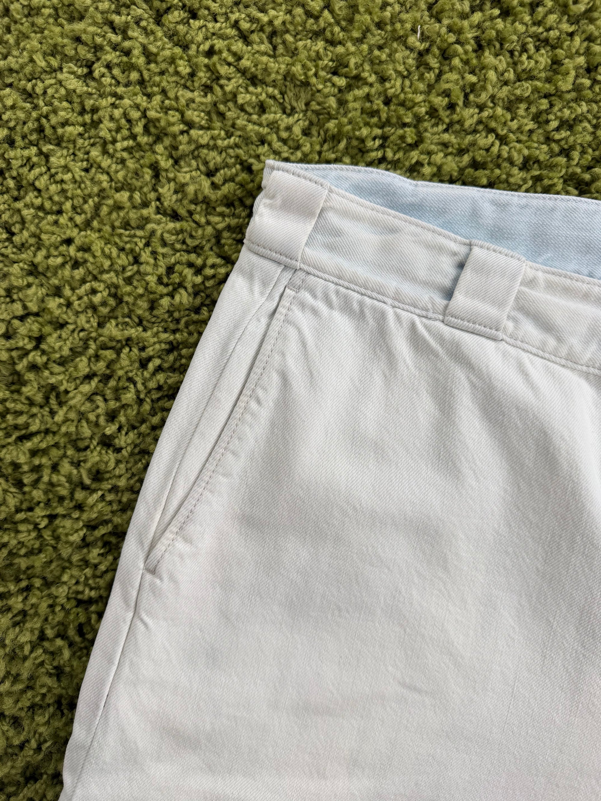 Pantaloncino Prada in denim Bianco 54