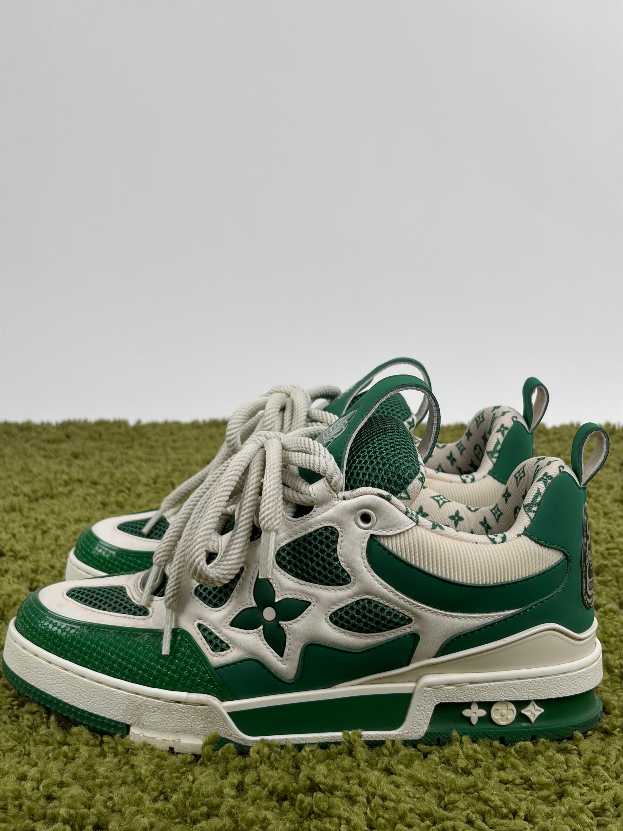 Louis vuitton skate Size 7=41 calza 42 verde e bianca