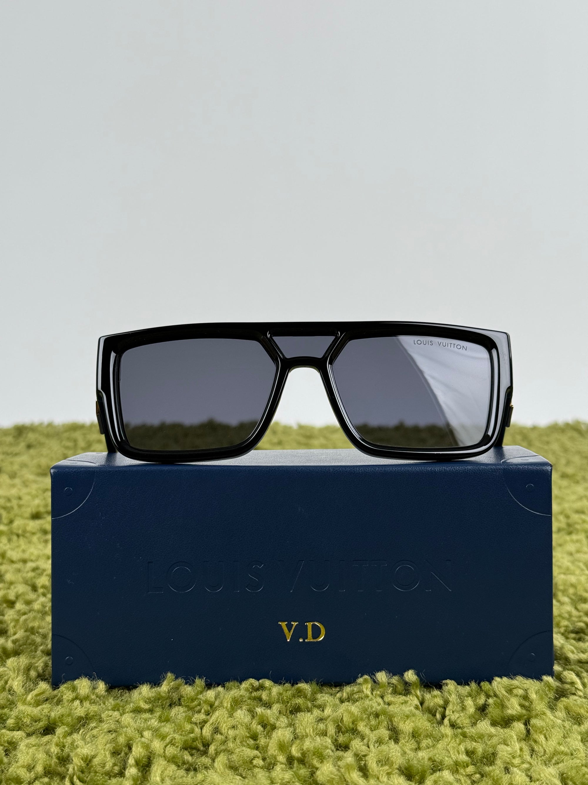 Occhiali da sole clash Louis Vuitton Neri