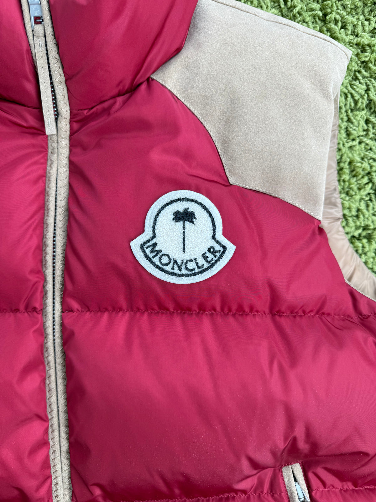 Smanicato Moncler Kamakou Moncler Genius X Palm Angels Rosso 3
