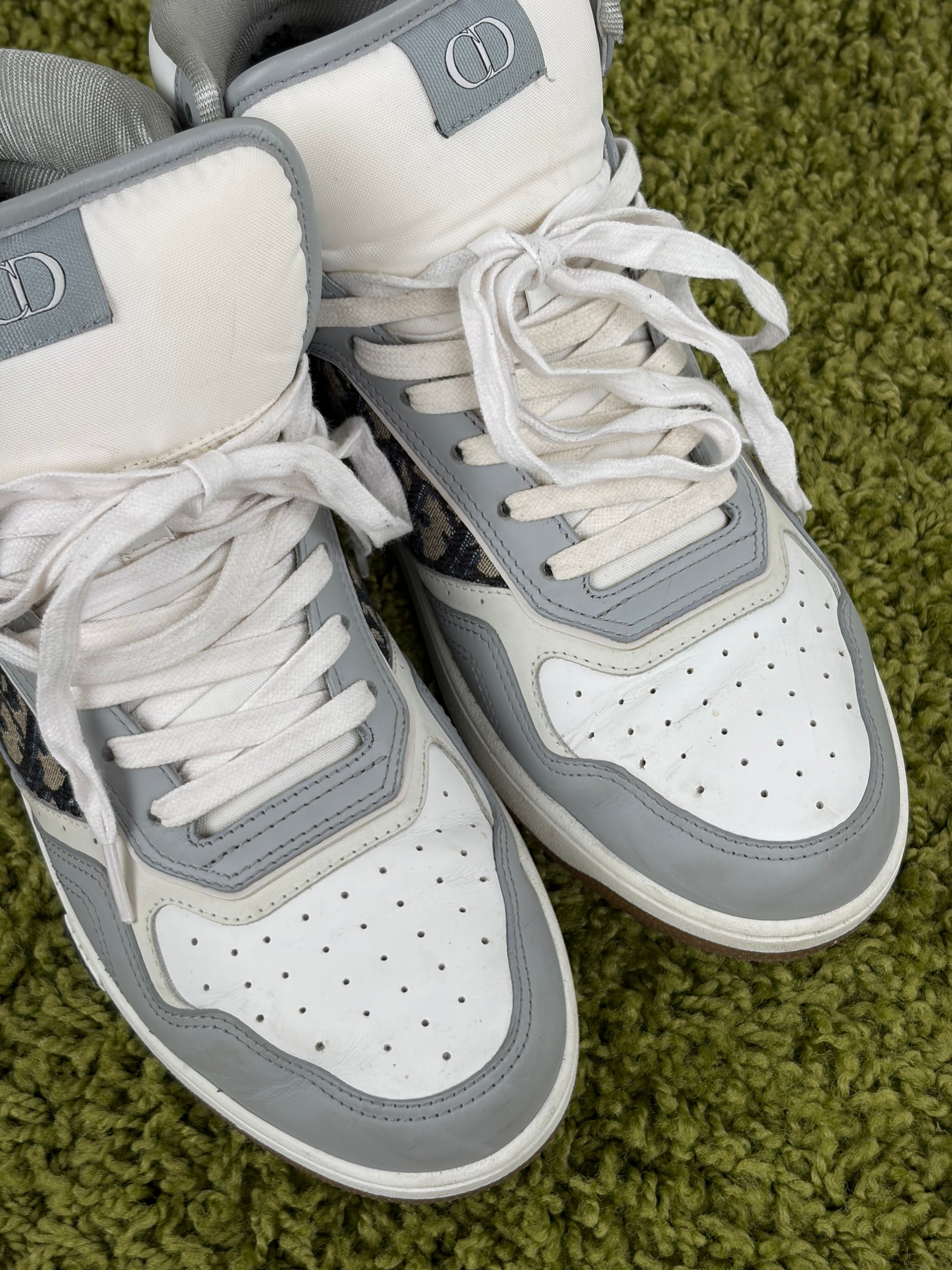 Dior B27 alte Size 43 grigie e bianche