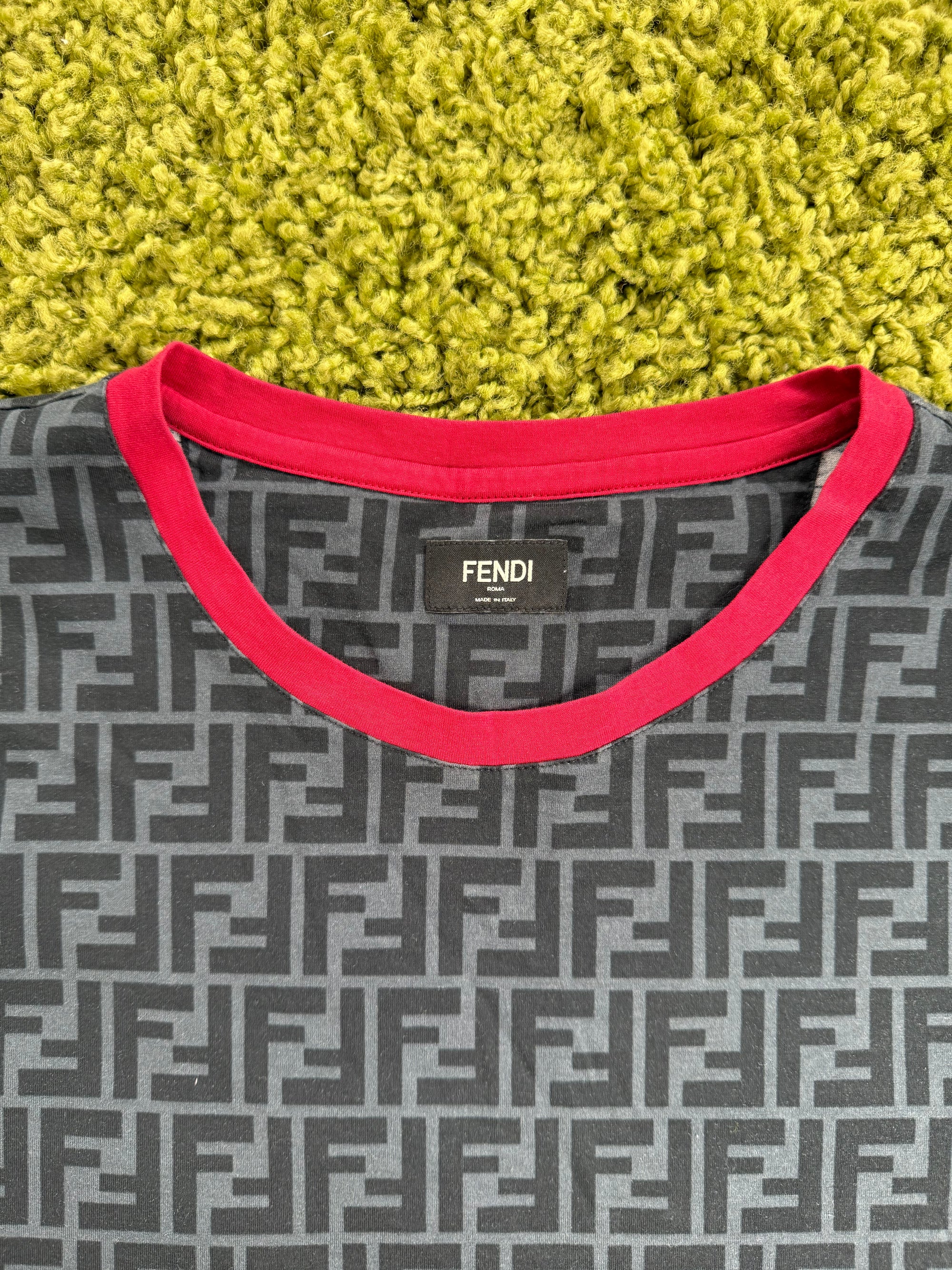 T-Shirt Monogram Fendi Nera XL