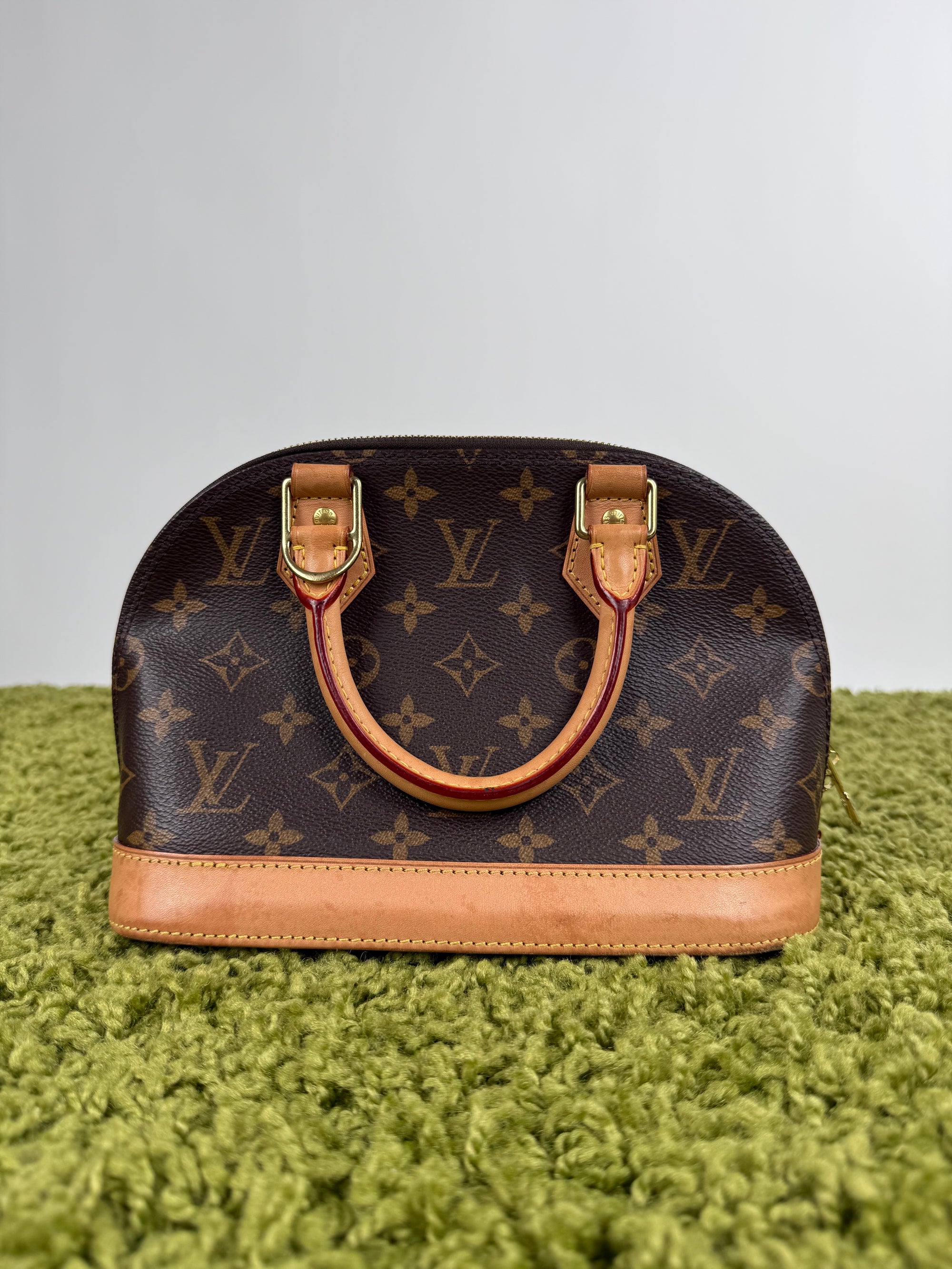 Borsa Alma BB Louis Vuitton Marrone
