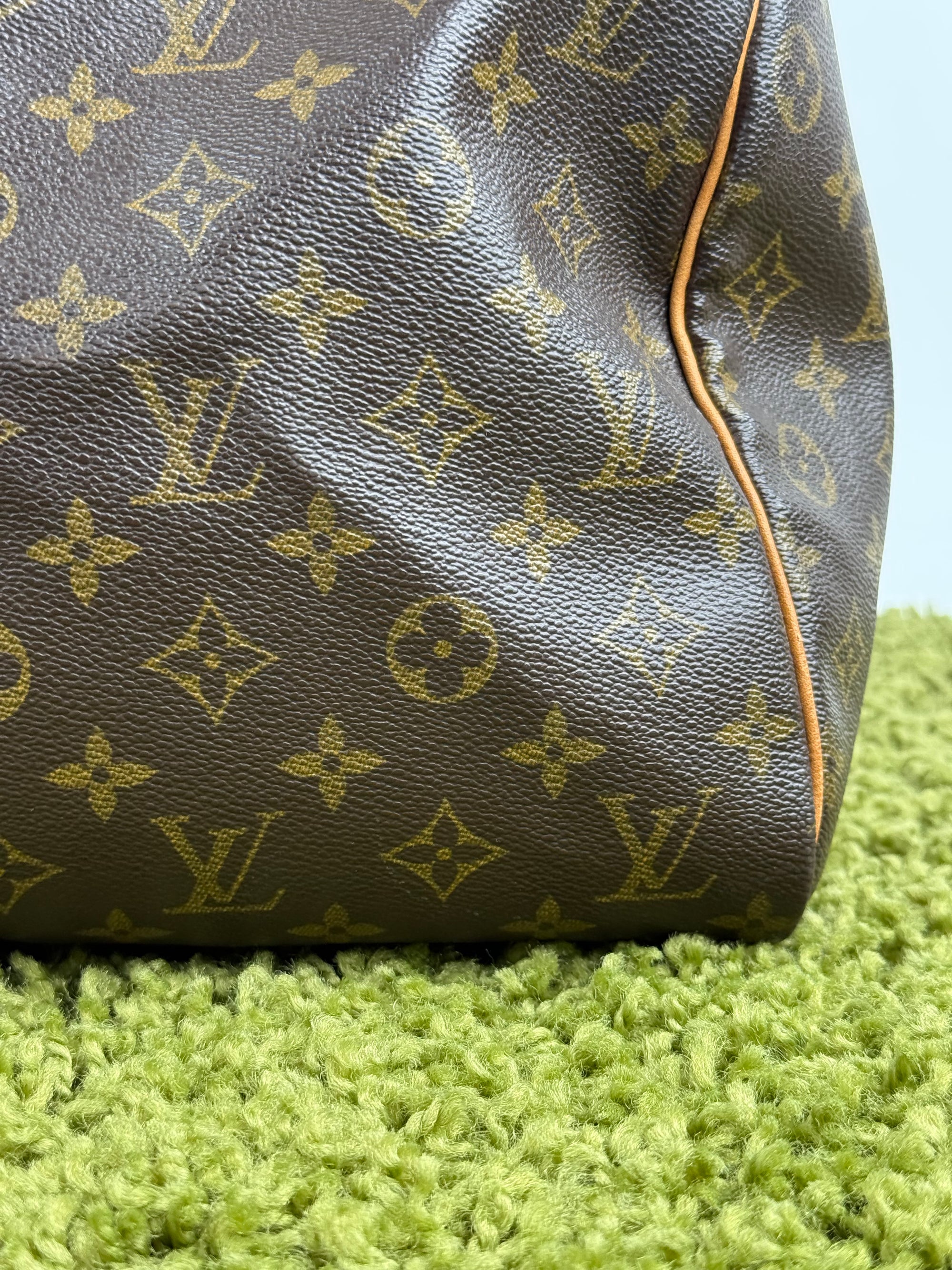 Borsone Keepall Louis Vuitton Marrone Vintage 1998 45