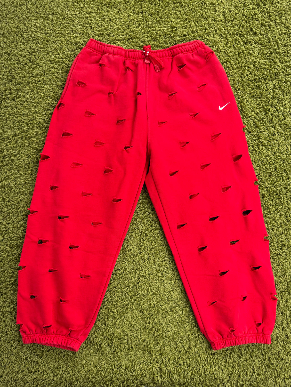 Completo Nike X Jacquemus Rosso Felpa M Pantalone M