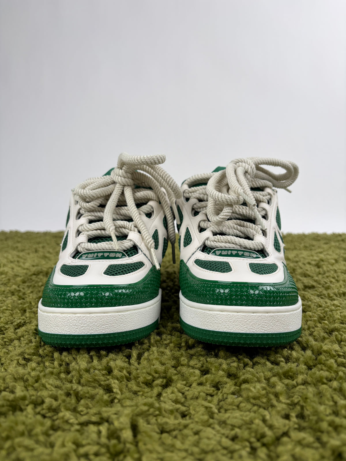 Louis Vuitton Skate Verde 7.5
