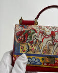 Mini Borsa Dolce&Gabbana Sicily Rossa Multicolor