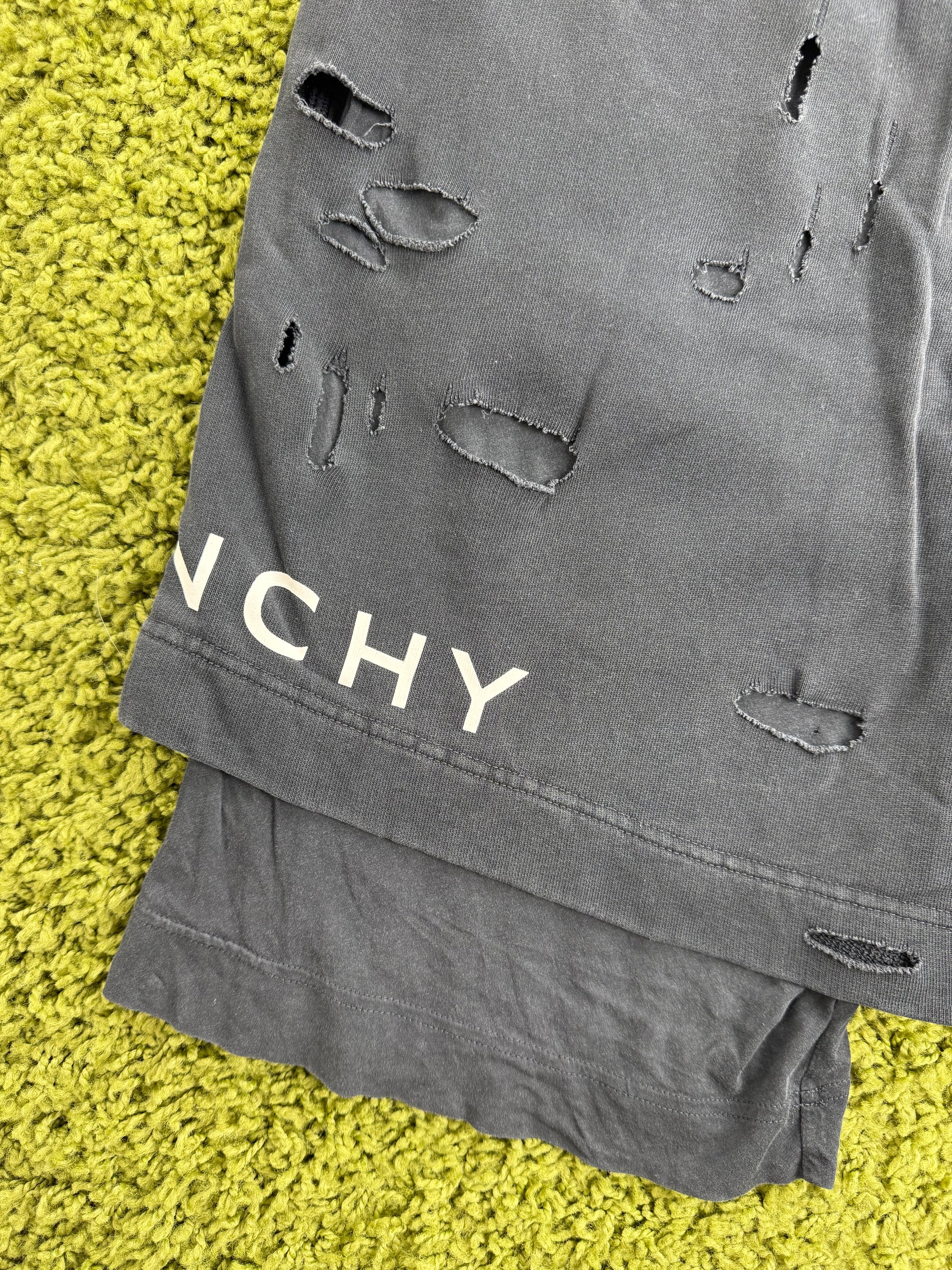 Completo Distressed Givenchy Grigio Scuro XL