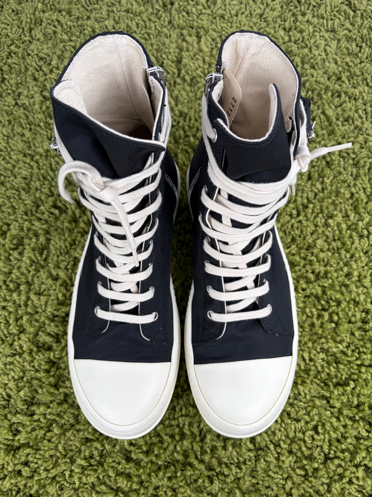 Rick Owens Ramones Pocket DRKSHDW Nero 42