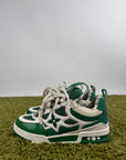 Louis Vuitton skate Size 7.5=41.5 calza 42.5 bianche e verdi