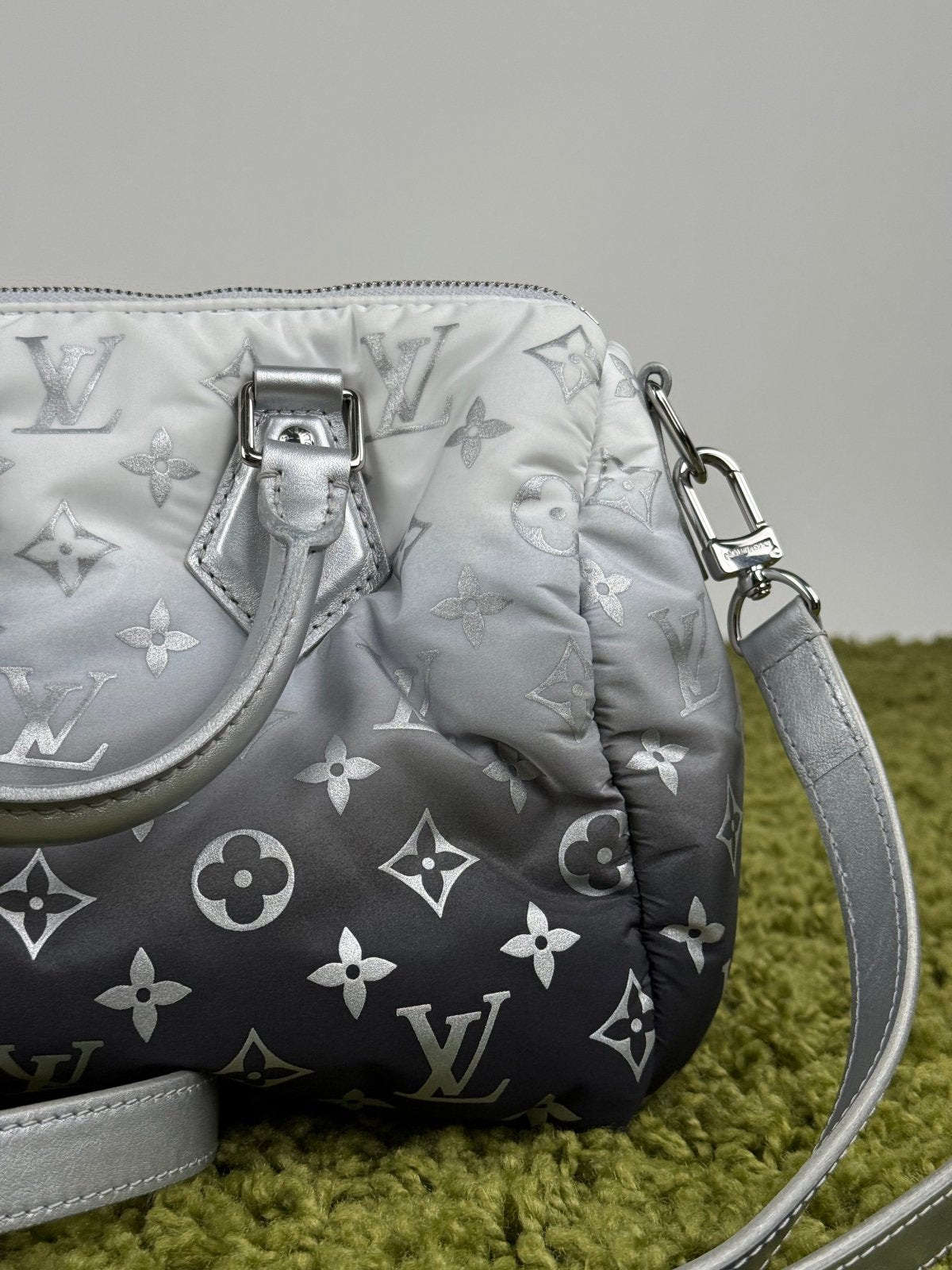 Borsa Louis Vuitton Sky Speedy Bandoulière 25 Grigio Multicolor - Second Hand Di Fiore