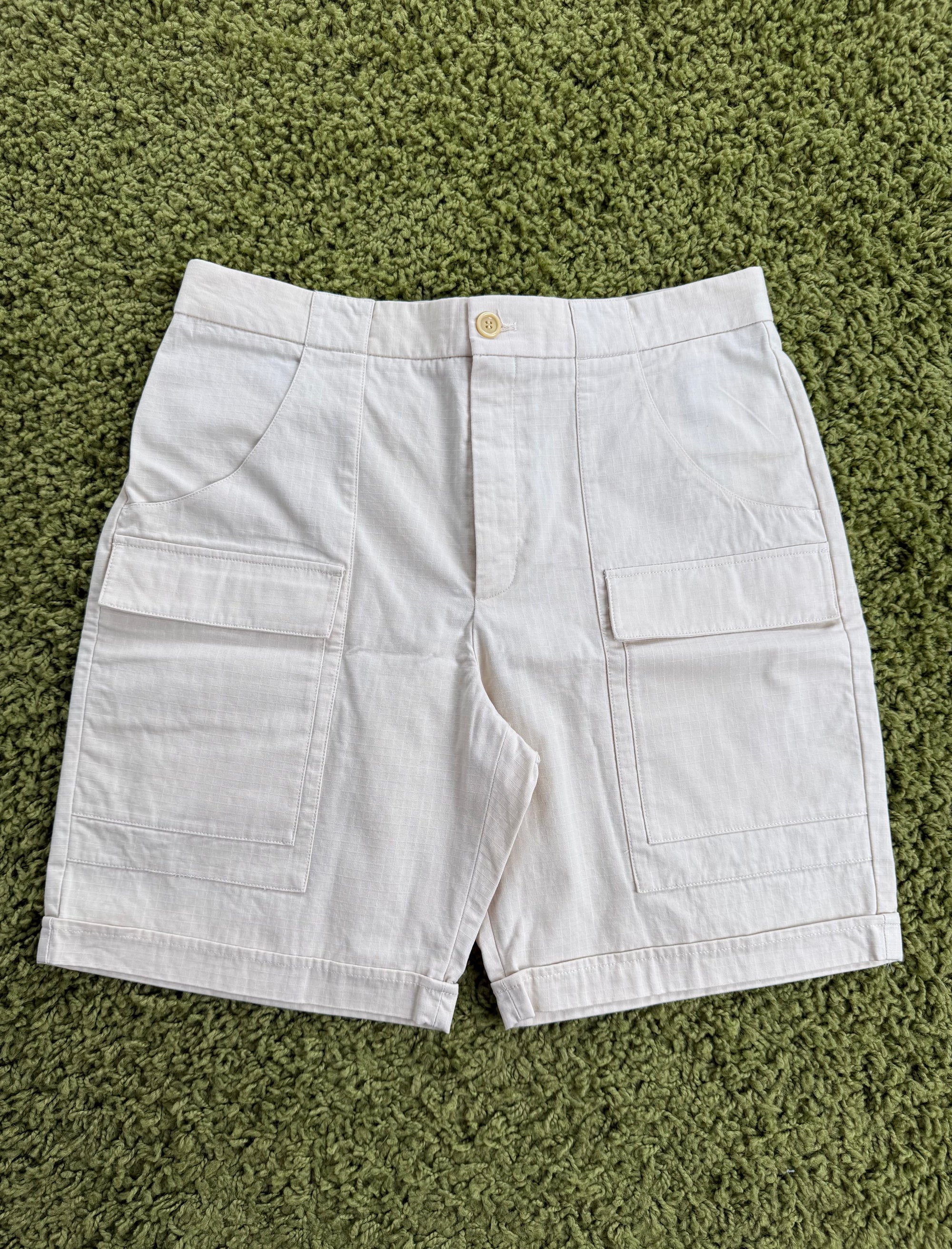 Pantaloncino Cargo North Face X Gucci Bianco 48