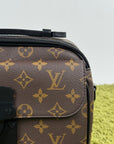 Borsa Messenger S Lock Louis Vuitton Marrone