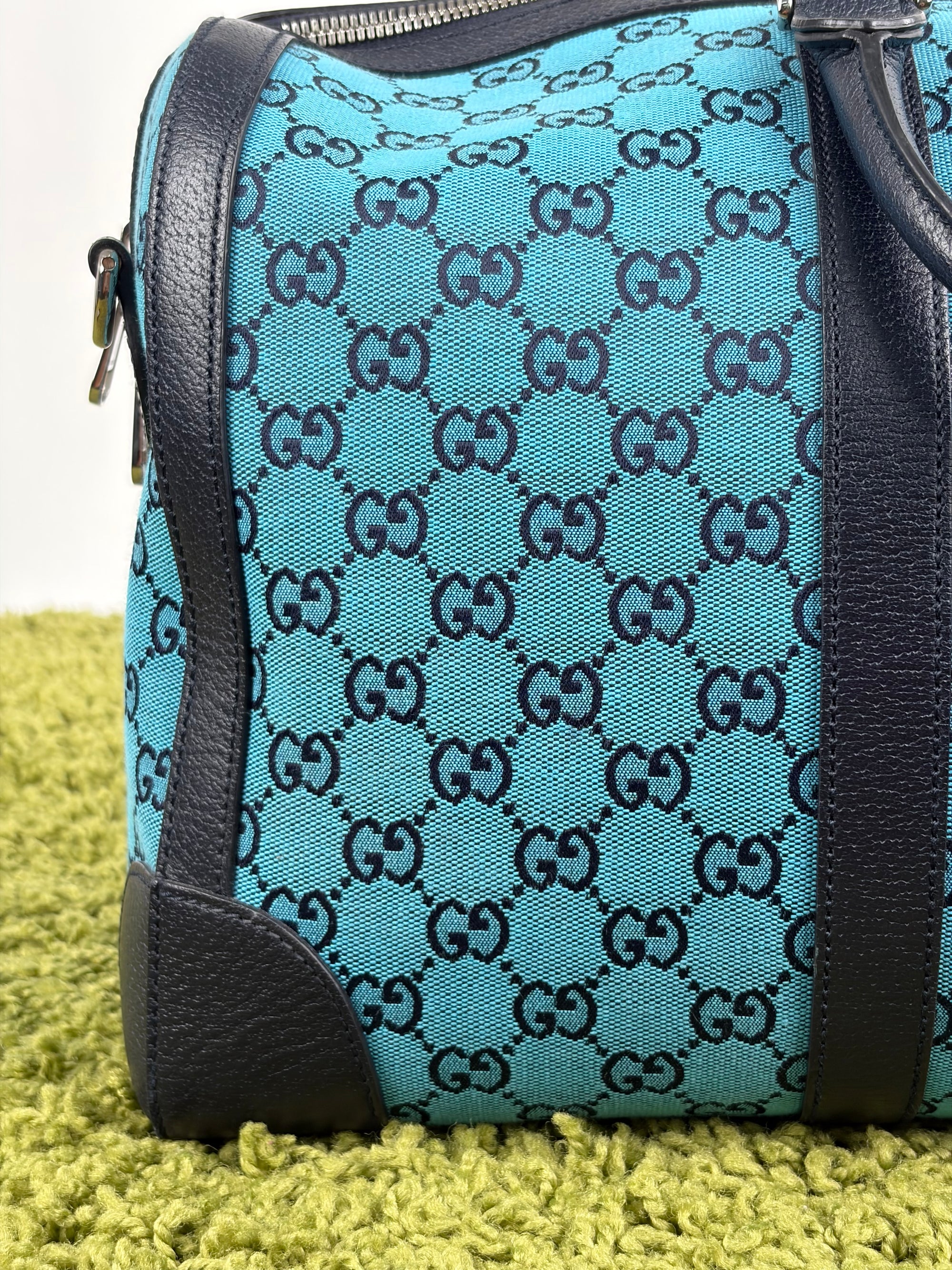 Borsone Gucci azzurro