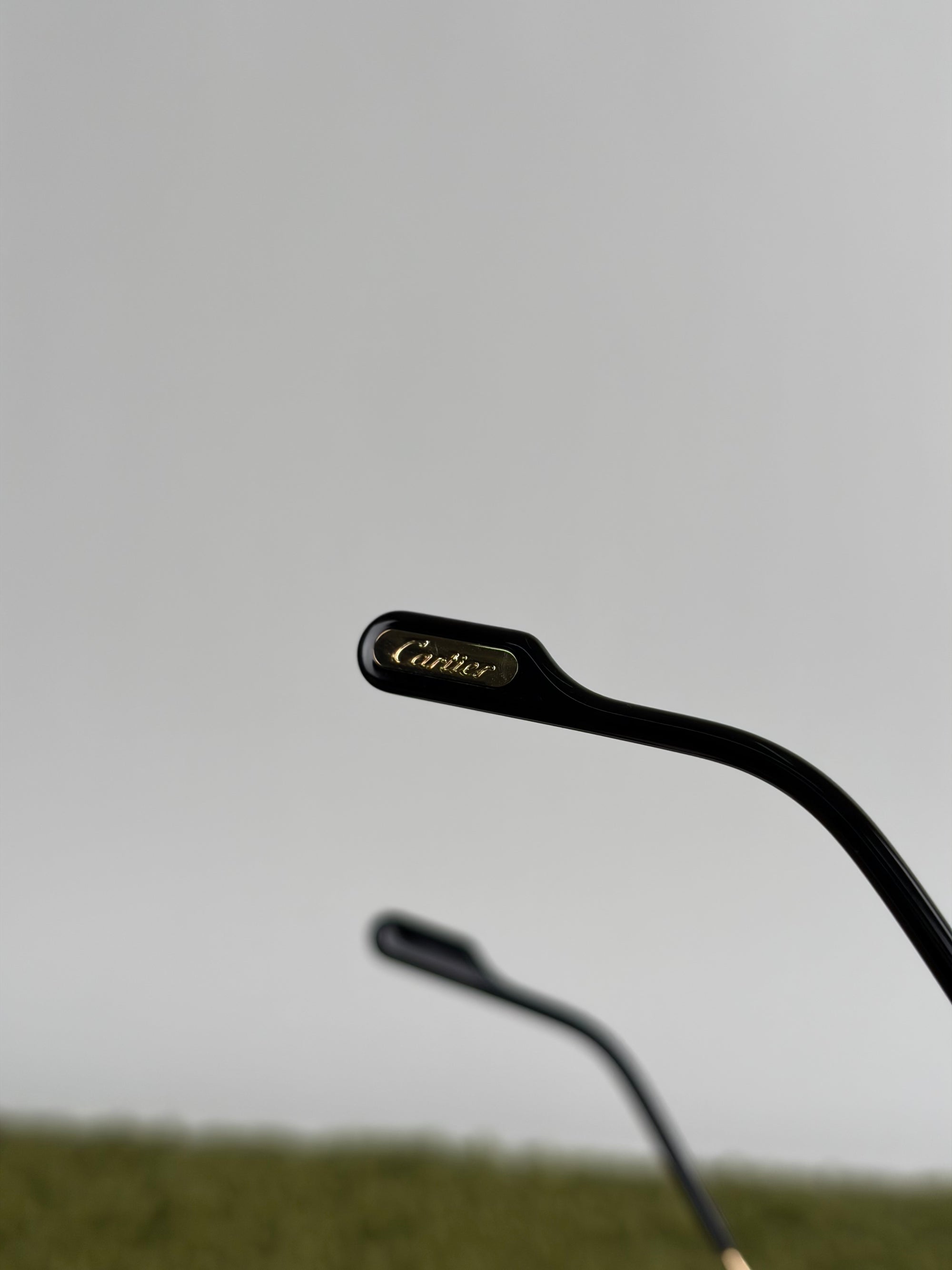 Occhiali Cartier CT0550S 002 L neri e oro