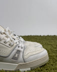 Louis Vuitton trainer Size 5.5=39.5 calza 40.5 bianche