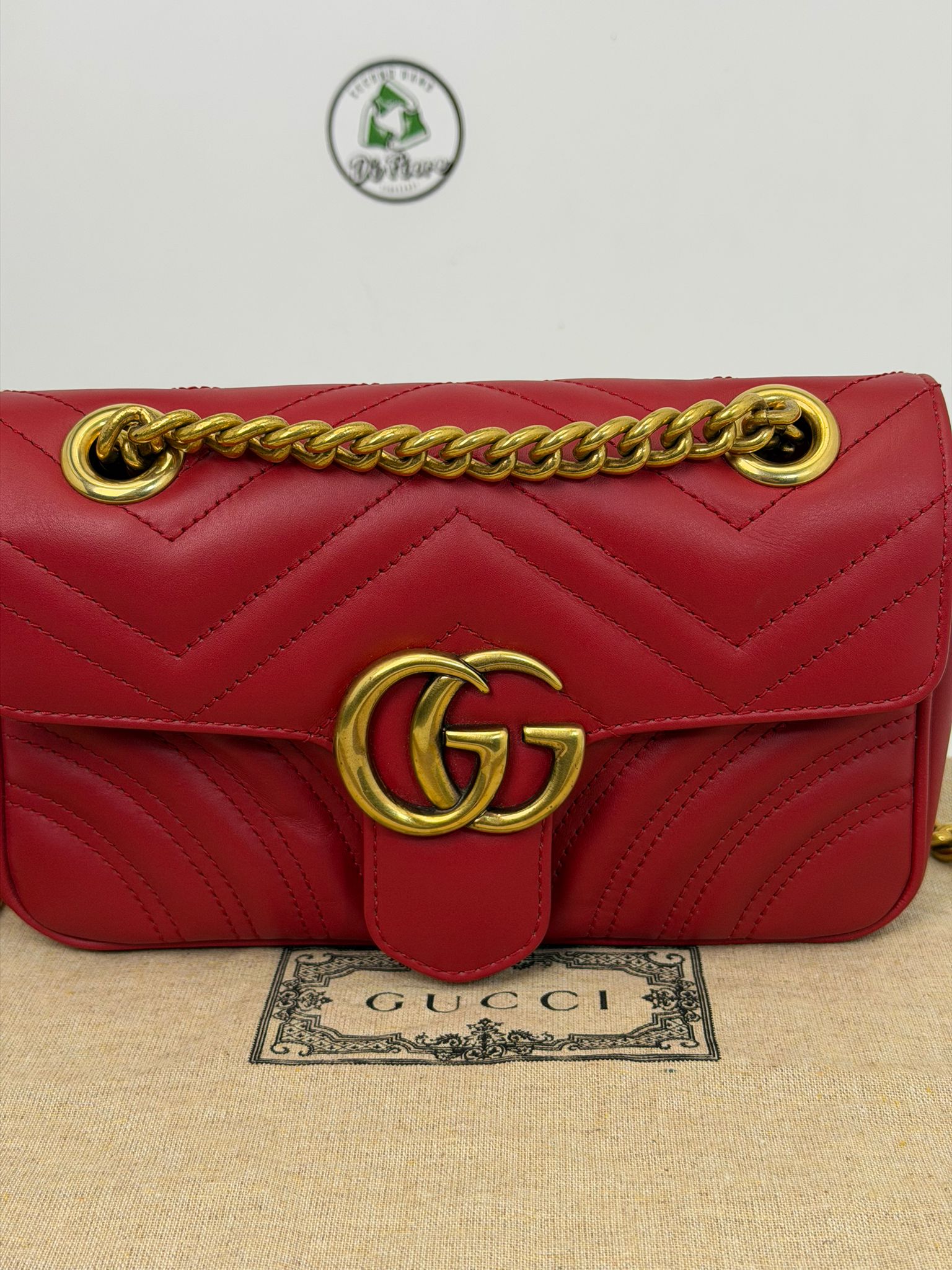 borsa Gucci rossa