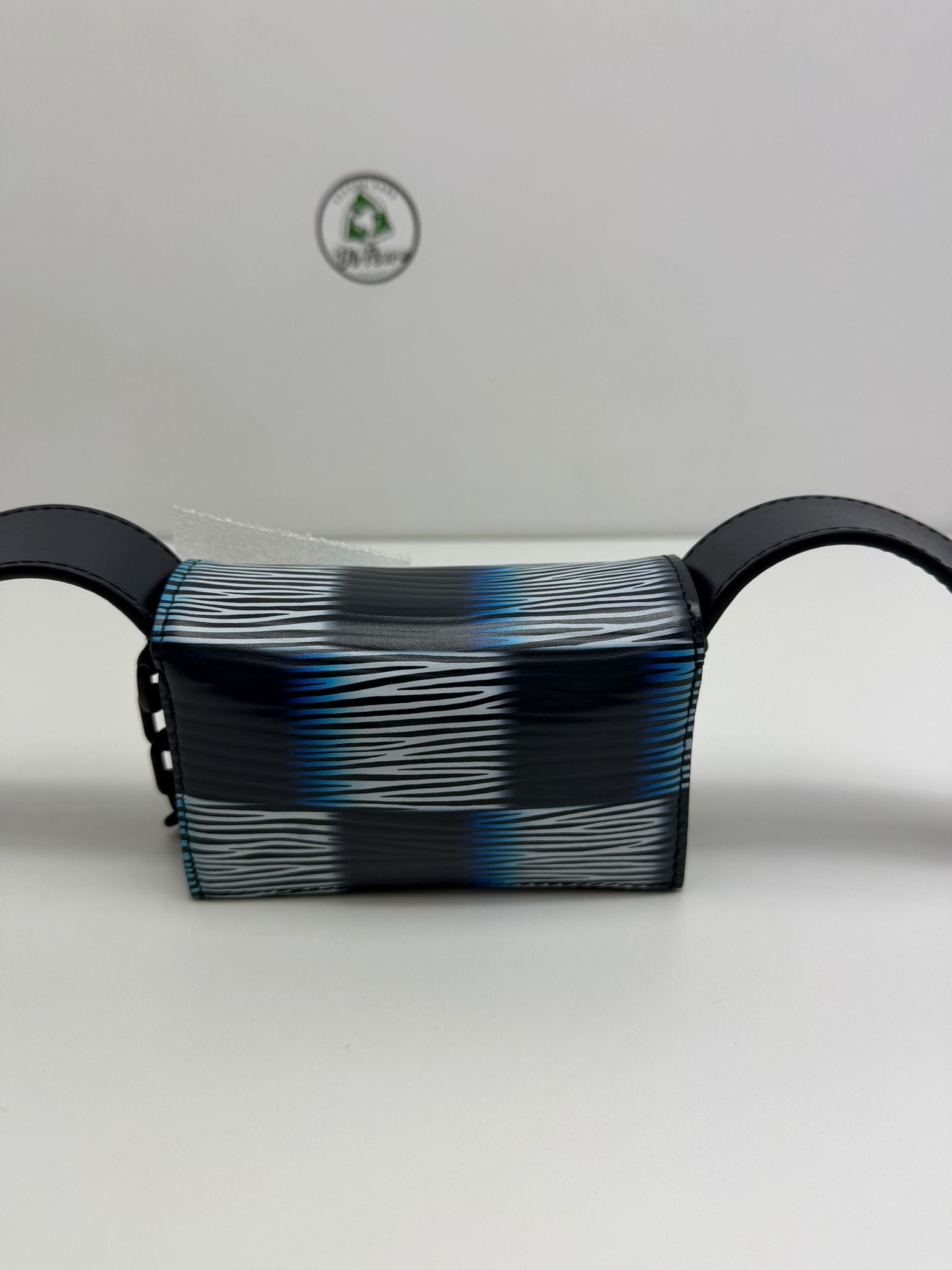 borsello Louis Vuitton nero blu e bianco