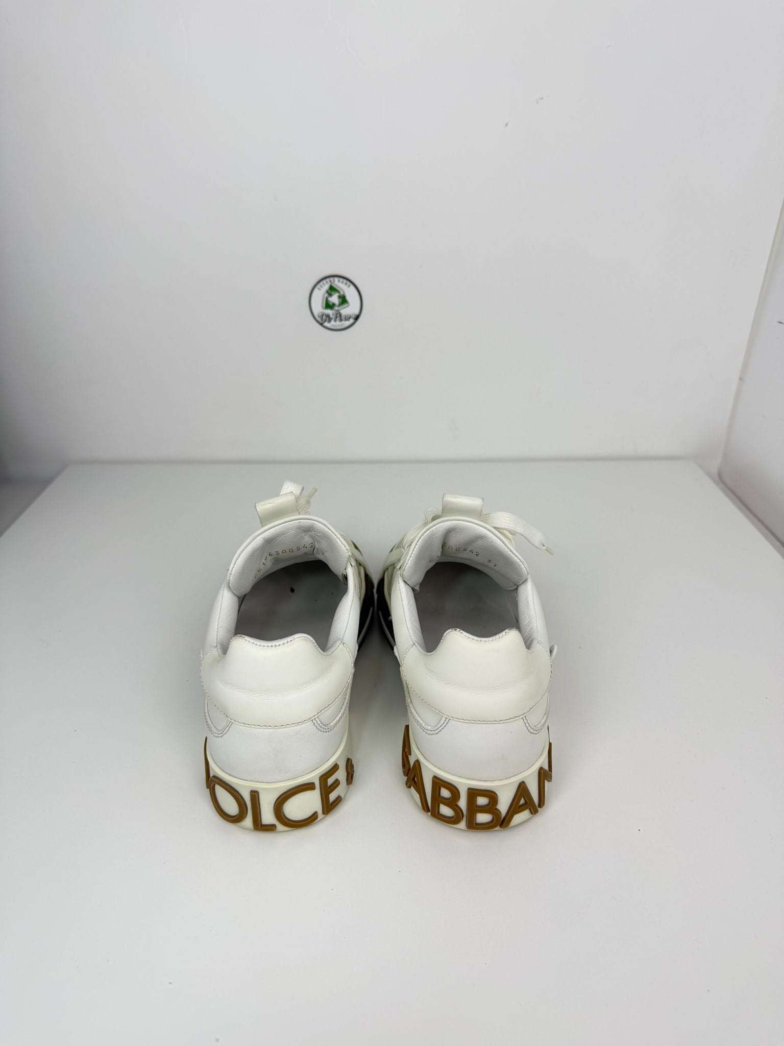 Dolce e gabbana 37 bianco e marrone