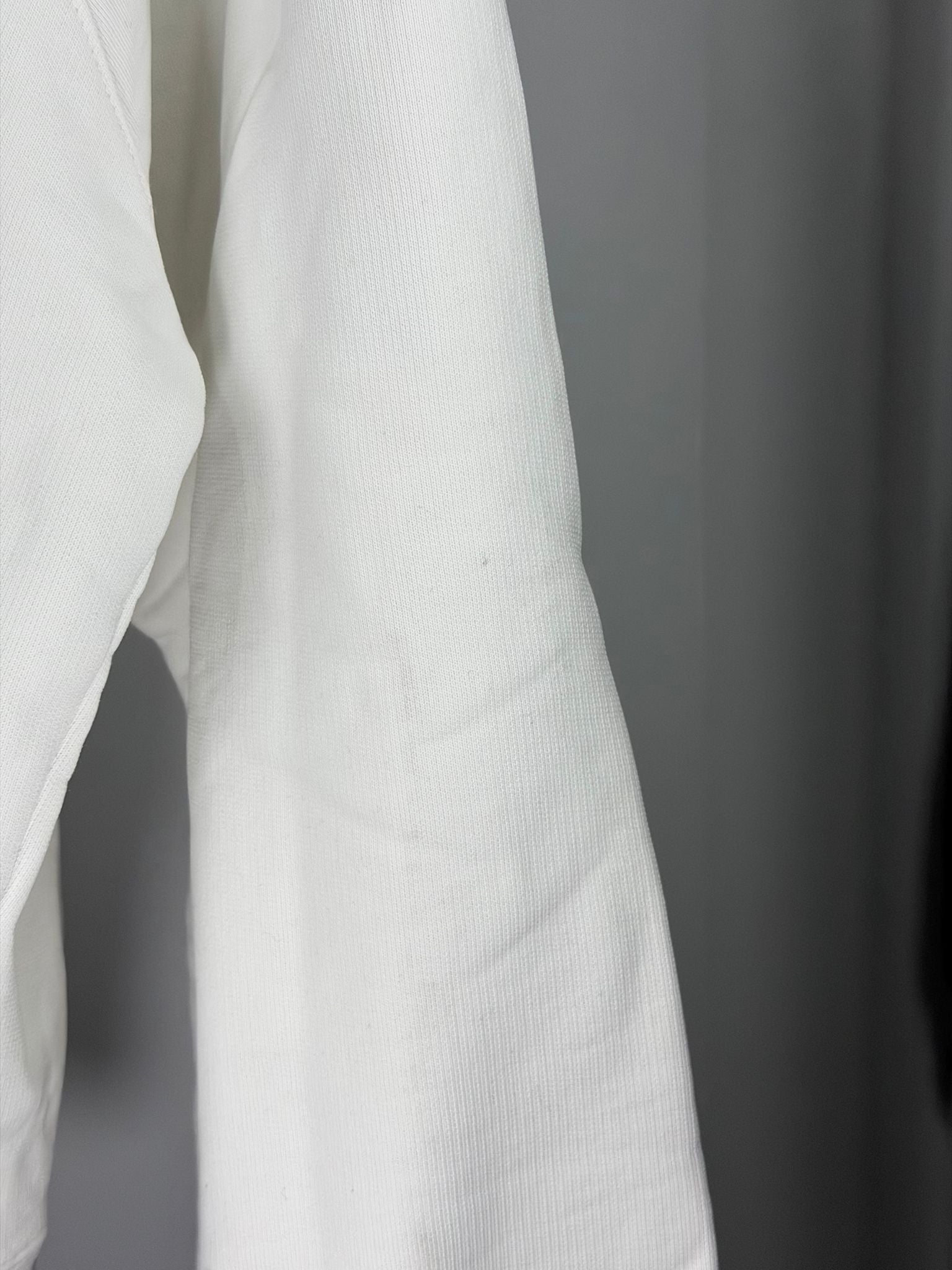 Felpa Ami Size L bianca e rossa