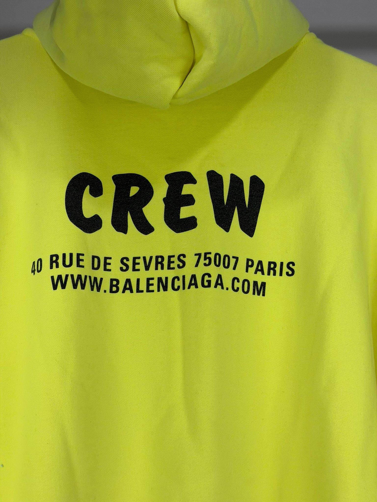 Felpa Balenciaga Size XS veste L giallo