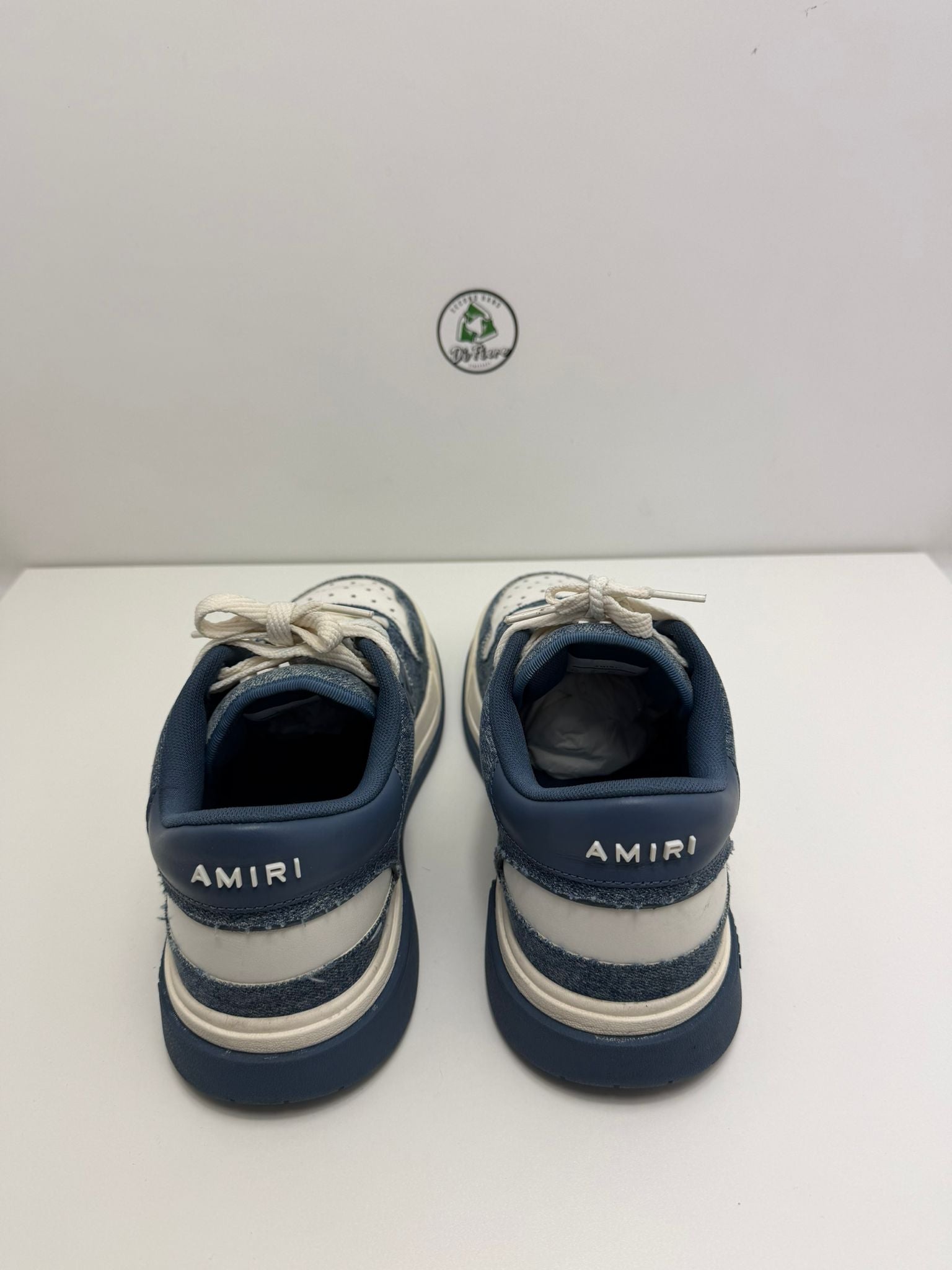 Amiri 43 bianco e blu