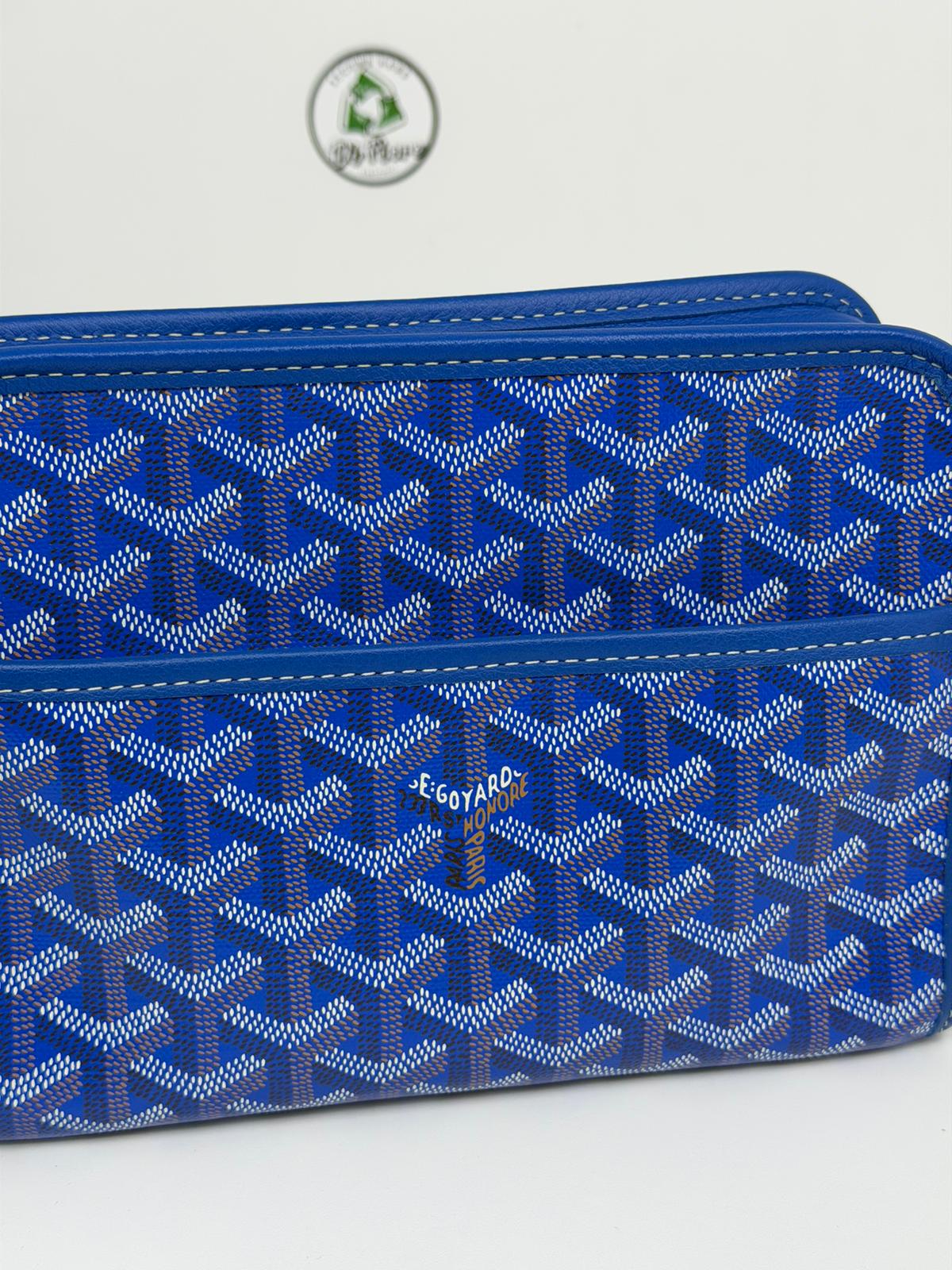 pochette Goyard misura MM blu