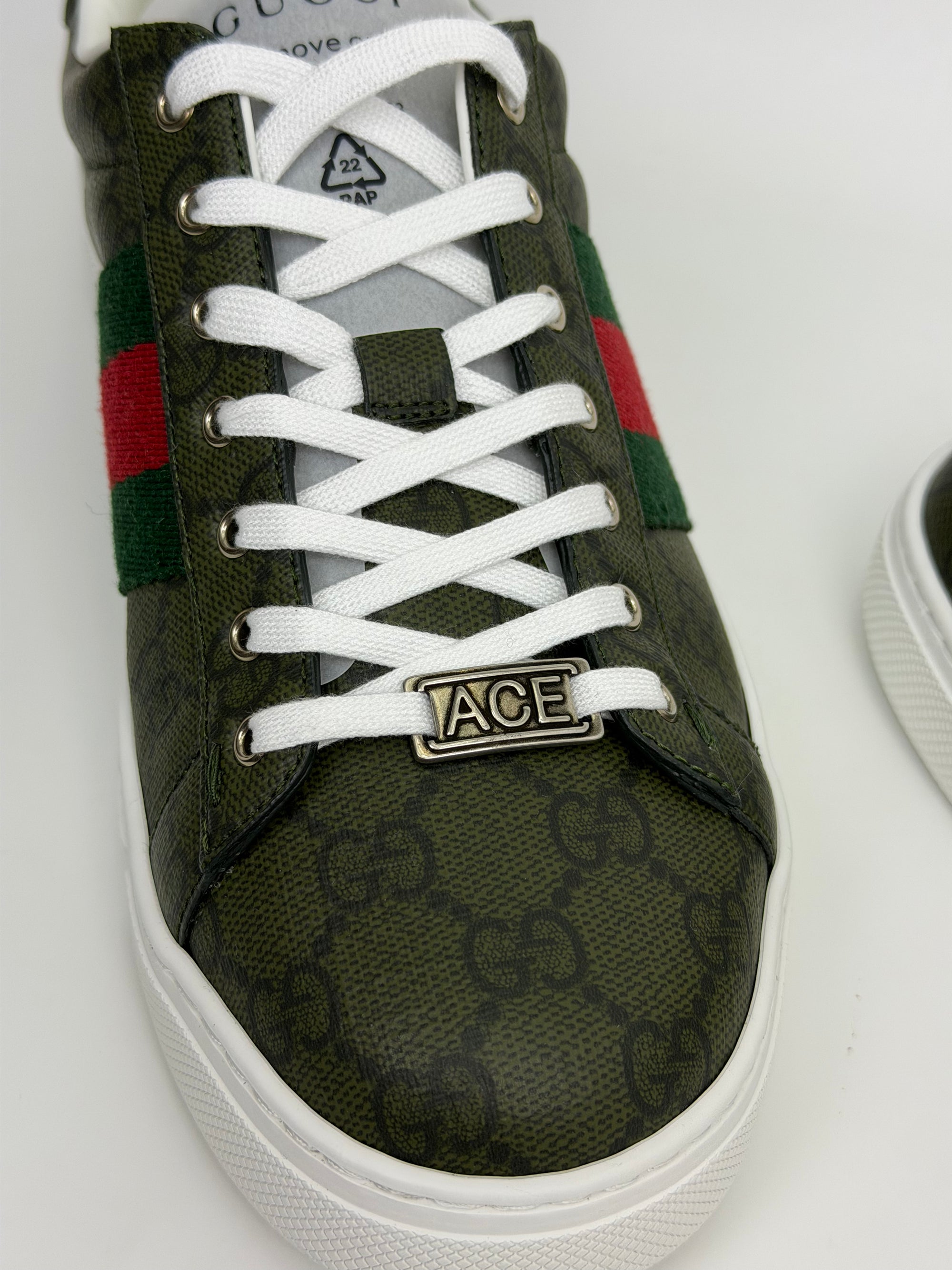 Gucci ace Size 6 verde