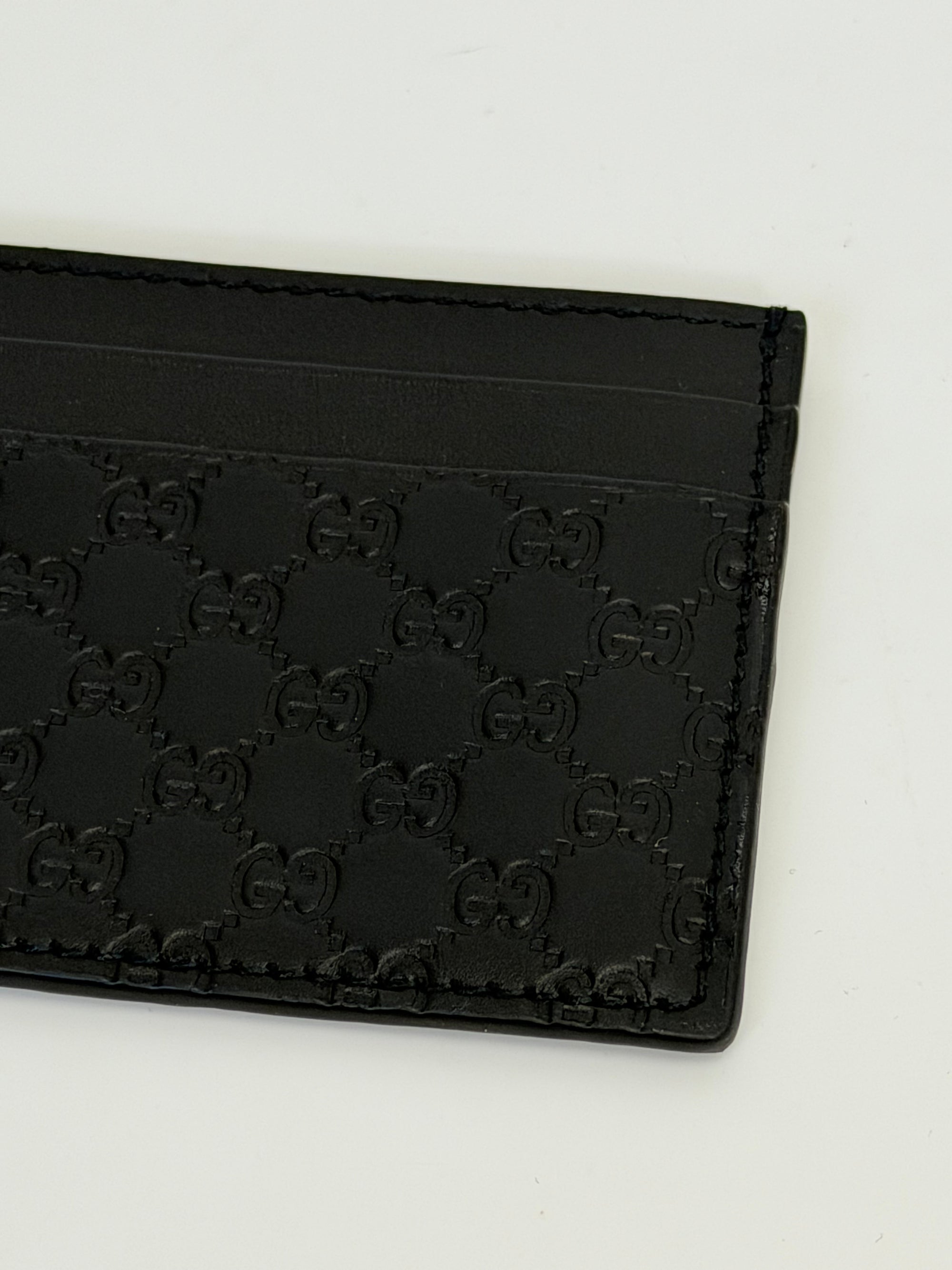 Portacarte Gucci GG nero