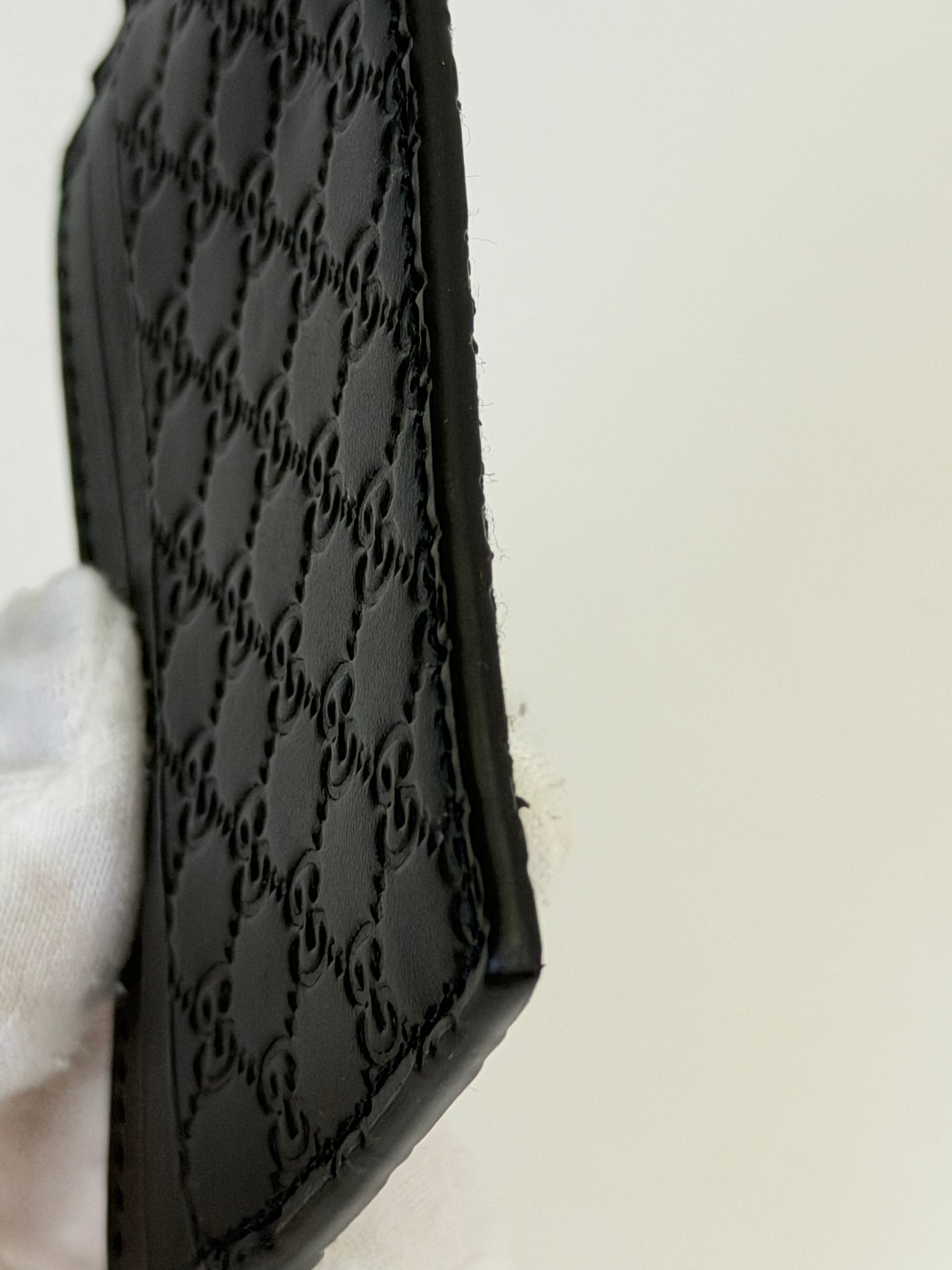 Portacarte Gucci GG nero