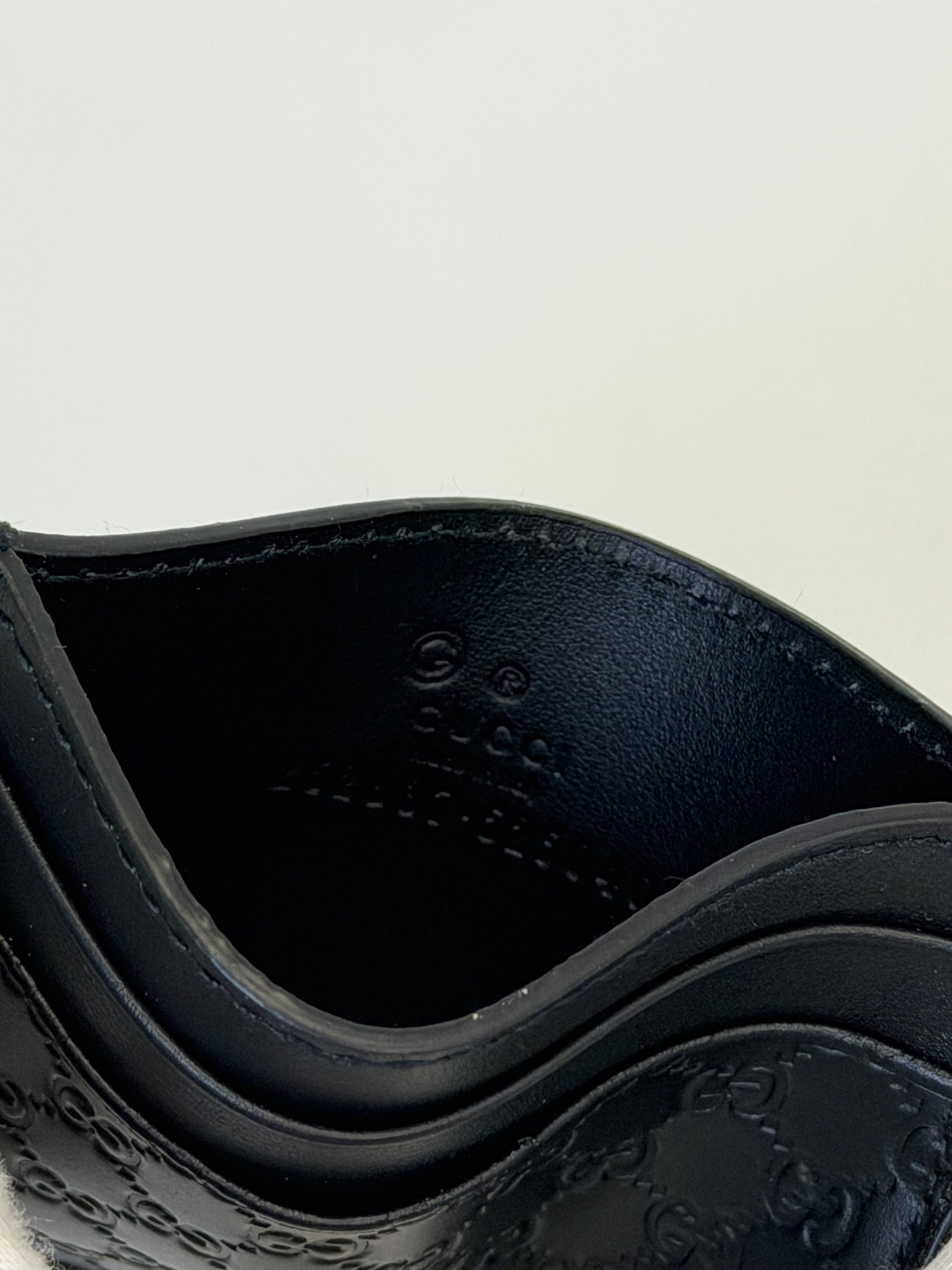 Portacarte Gucci GG nero