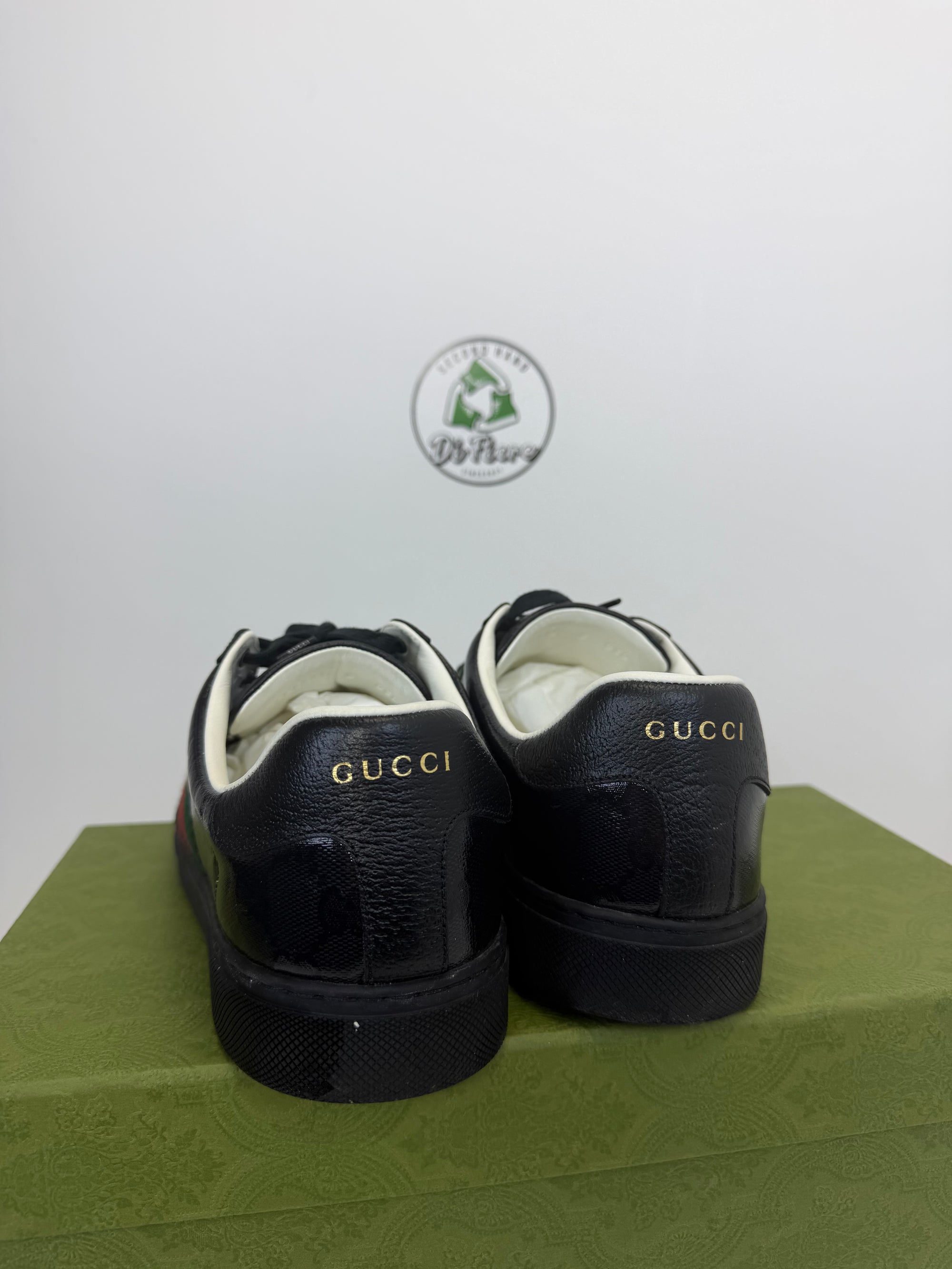 Gucci ace nera lucida