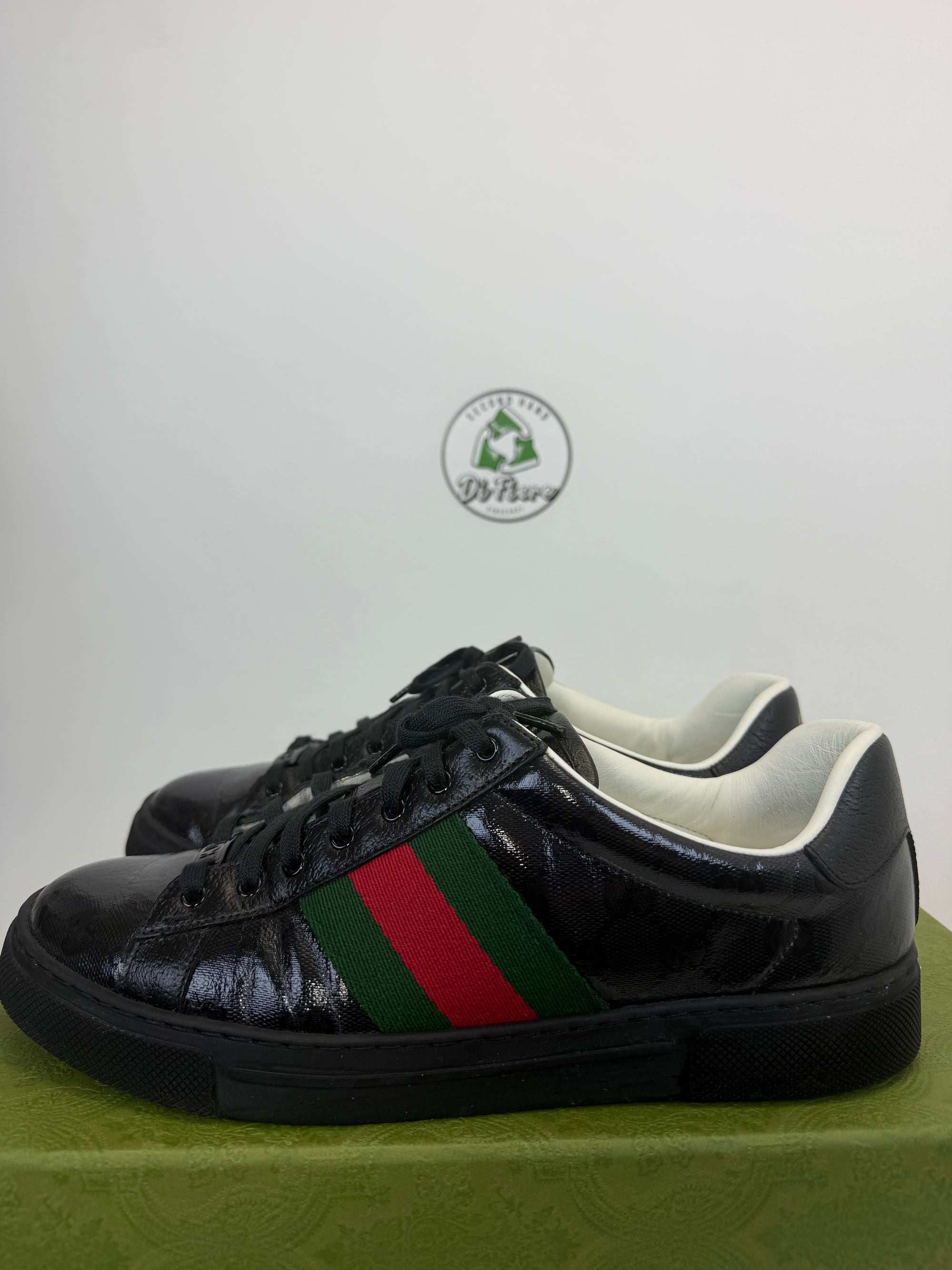 Gucci ace nera lucida