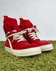 Rick Owens Geobasket DRKSHDW Rosso 44