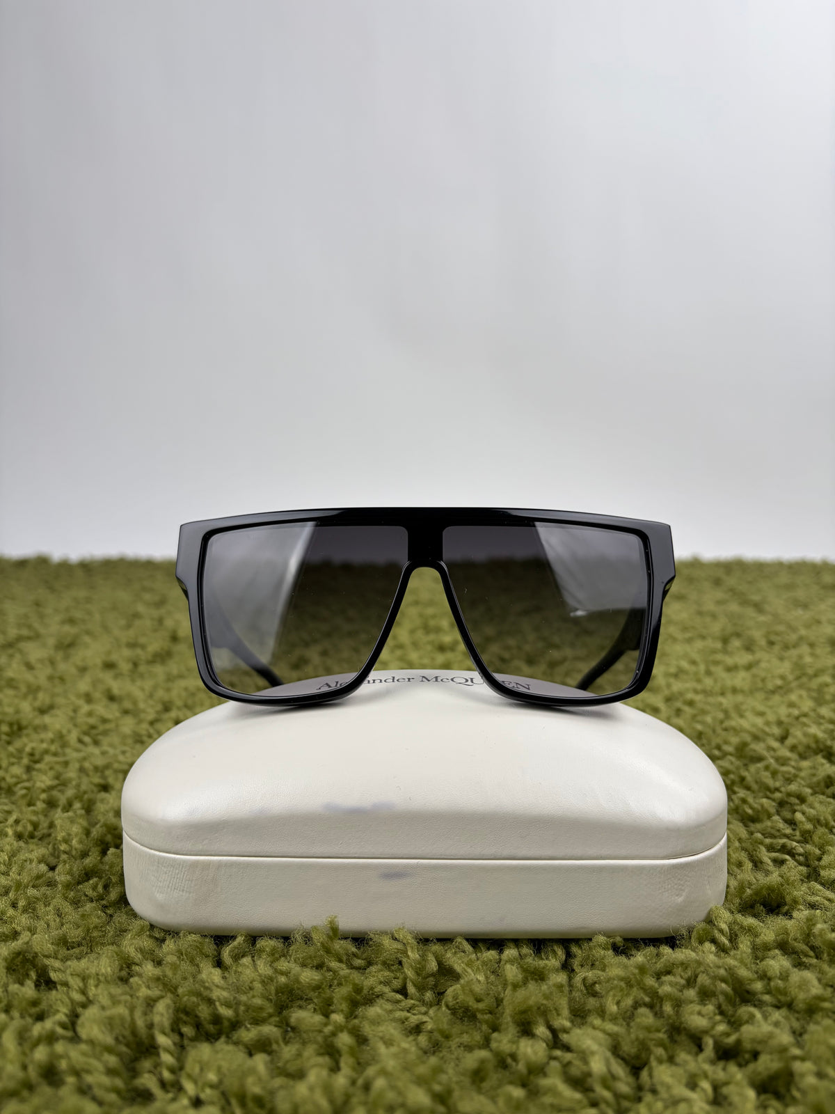 Occhiali da sole Alexander McQueen Neri - Second Hand Di Fiore
