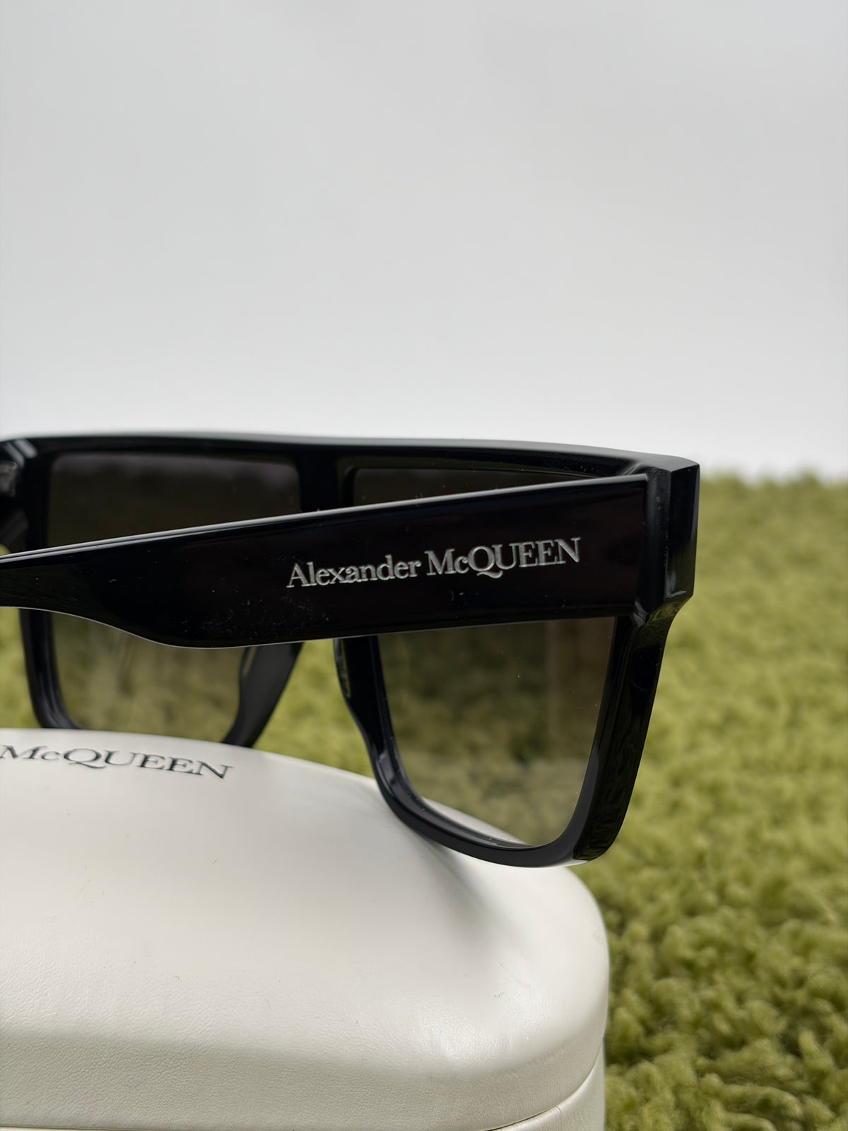 Occhiali da sole Alexander McQueen Neri